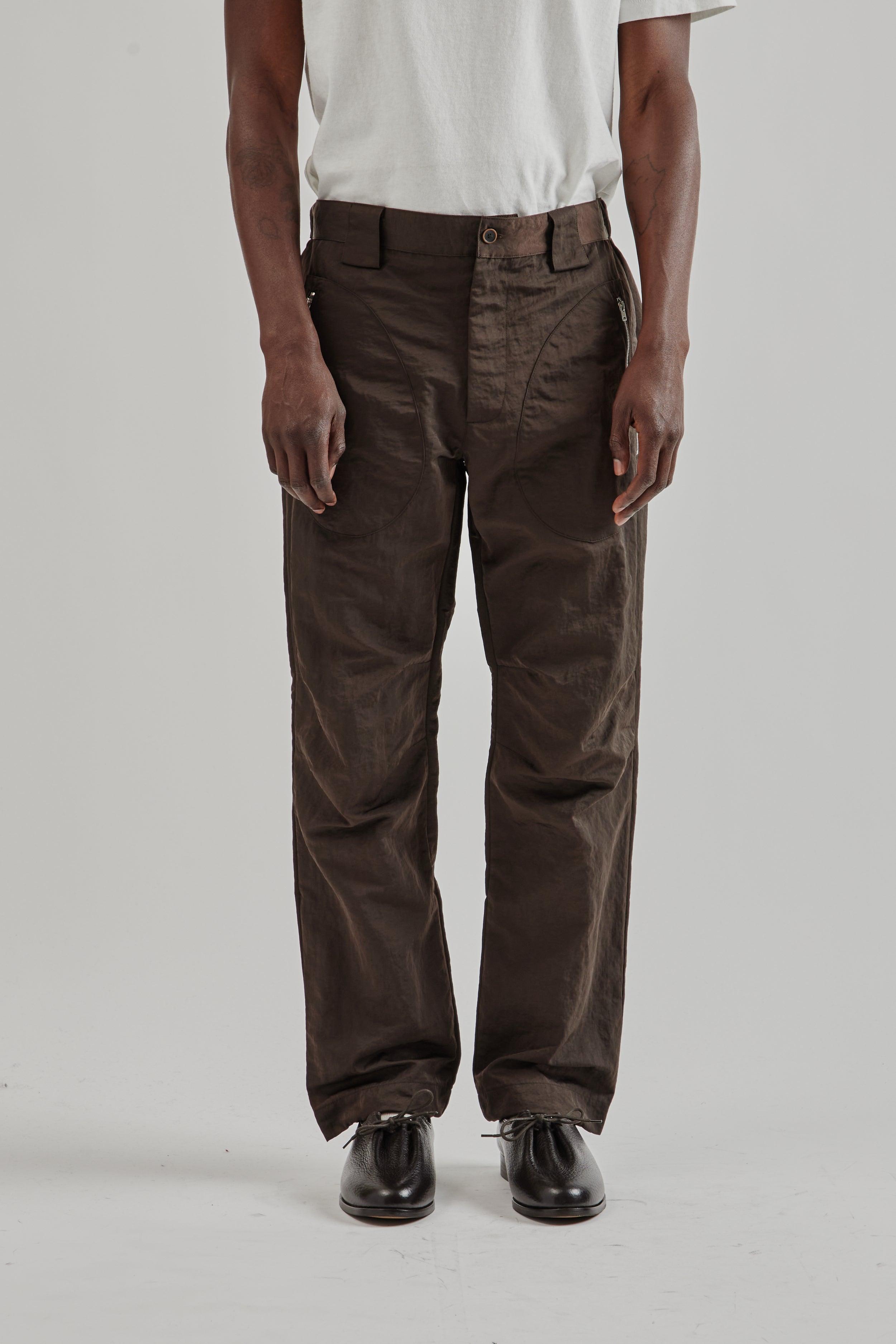 Wilder Nylon Cargo Pants Black Coffee