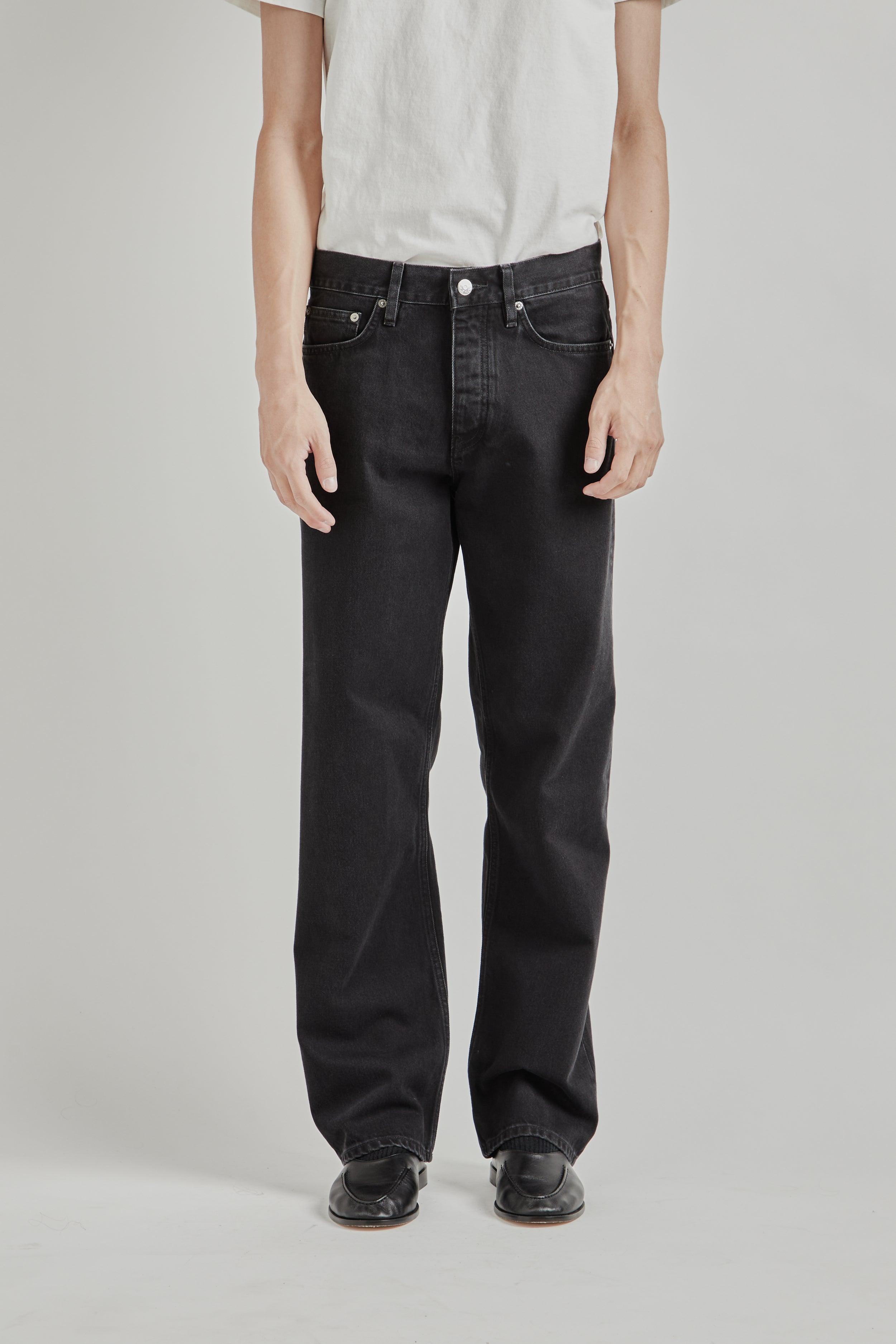 Loose Denim - Washed Black