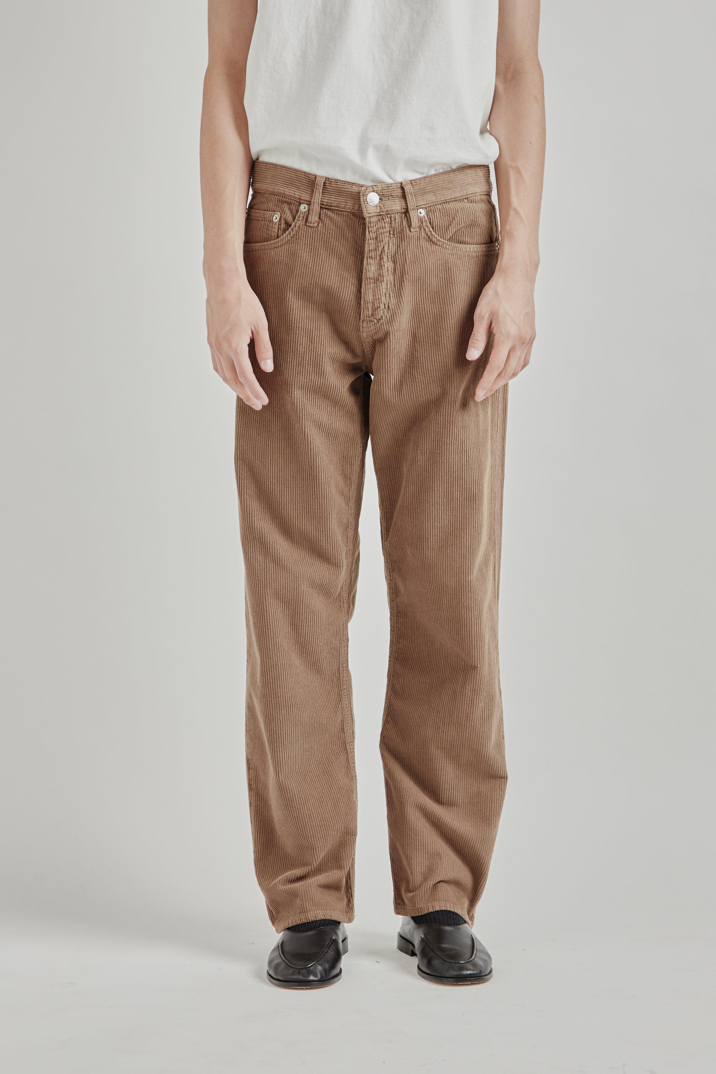 Loose Cord Pant - Taupe