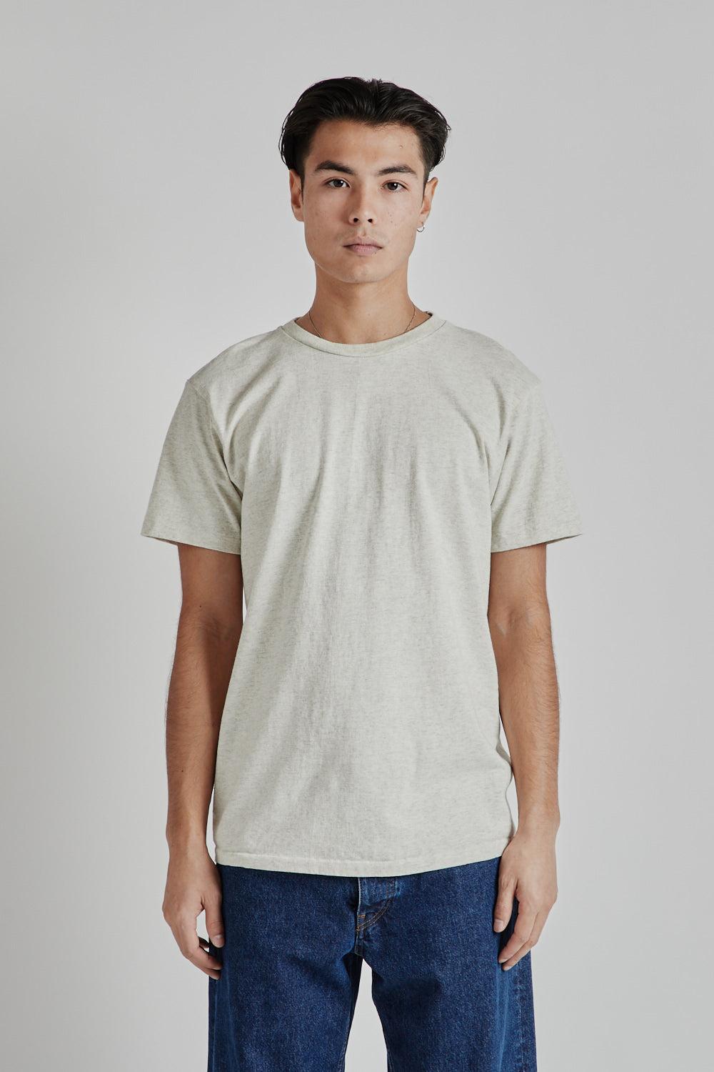 2 Pack Crewneck Tee - White/Oatmeal