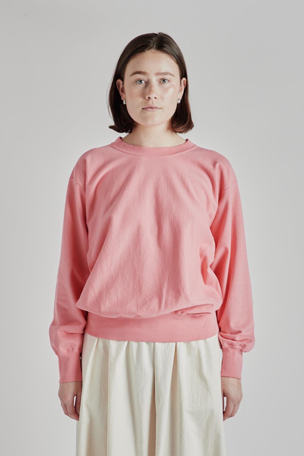 Women's Light Sweat Crewneck P/O - Pink
