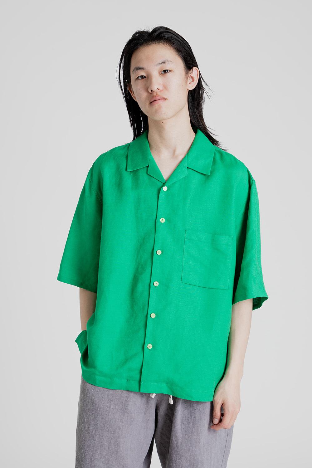 Aloha Shirt - Kelly Green