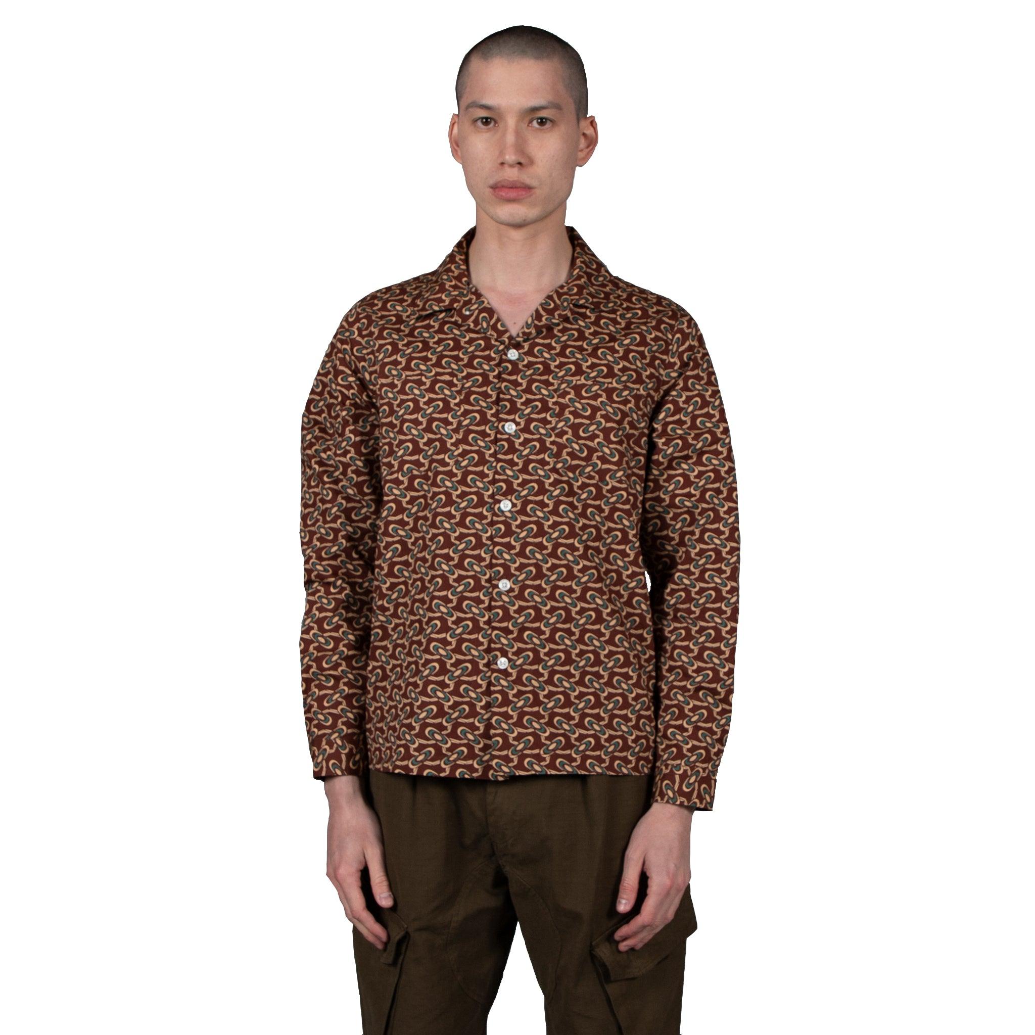 Comma Camp Shirt S/S - Tripper Rust