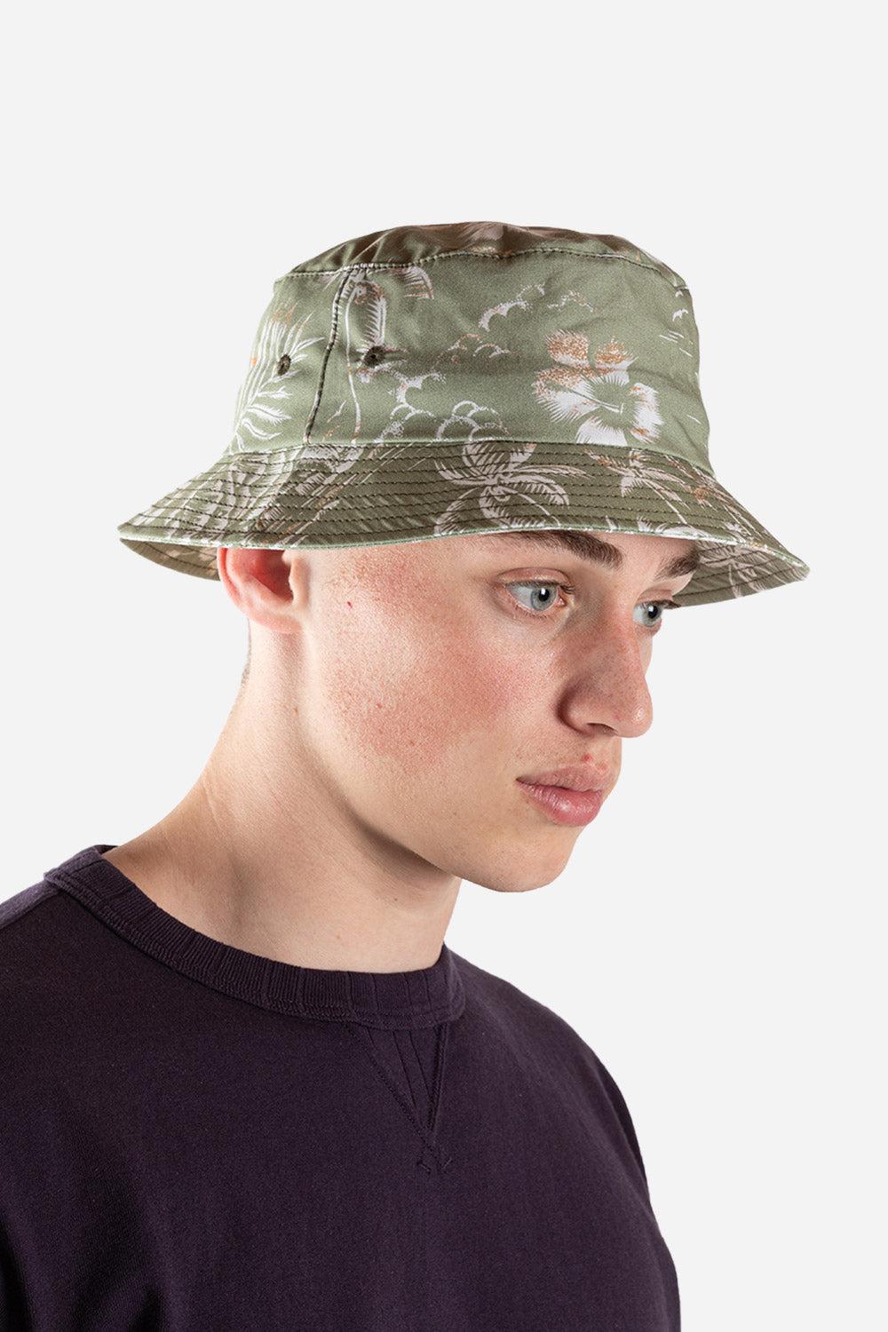 Hawaiian Bucket Hat - Sage