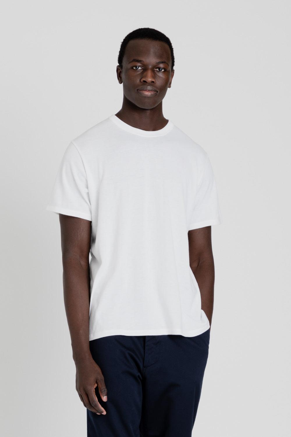 Loopwheel Coolmax Jersey Tees - White