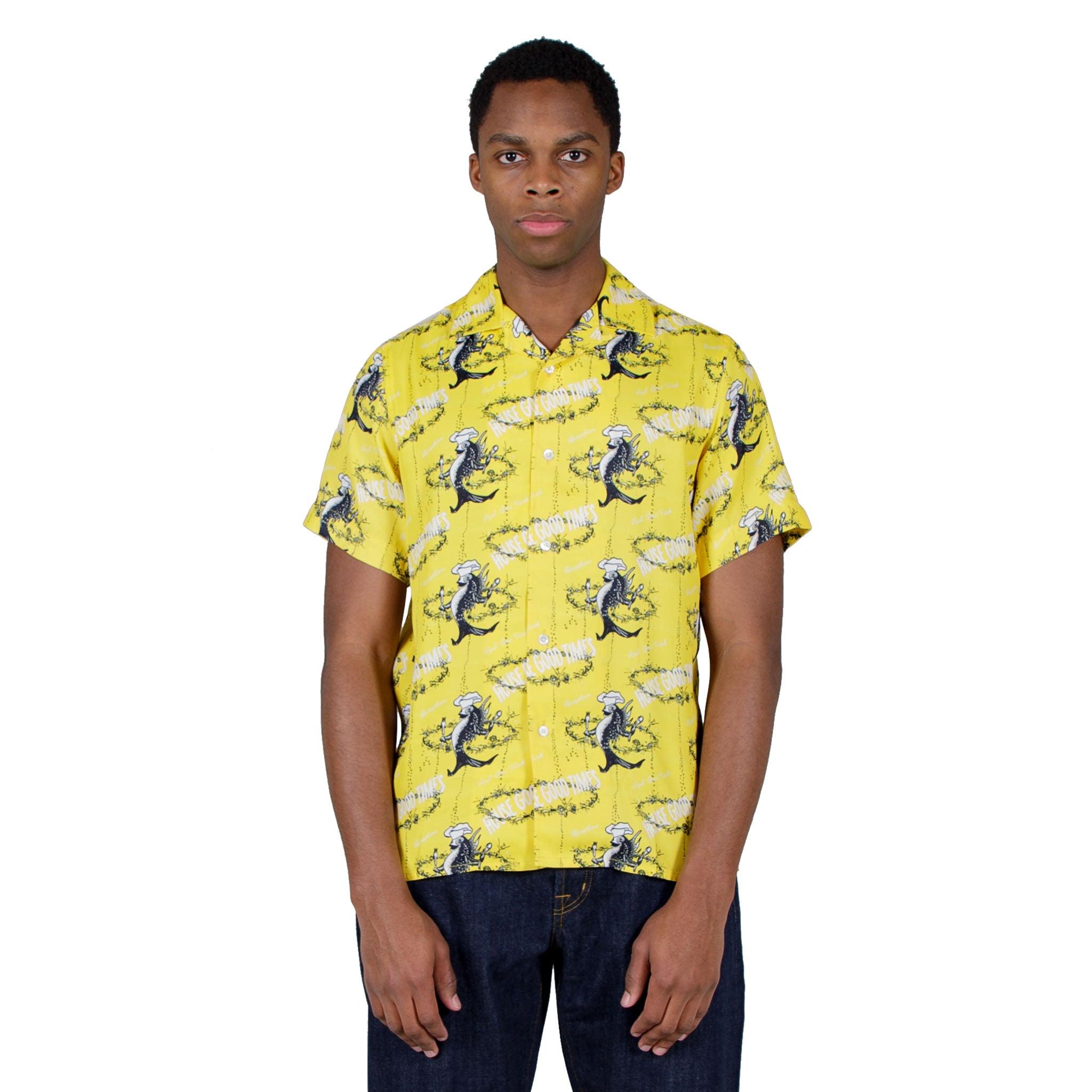 Bowling Shirt SS - Yellow