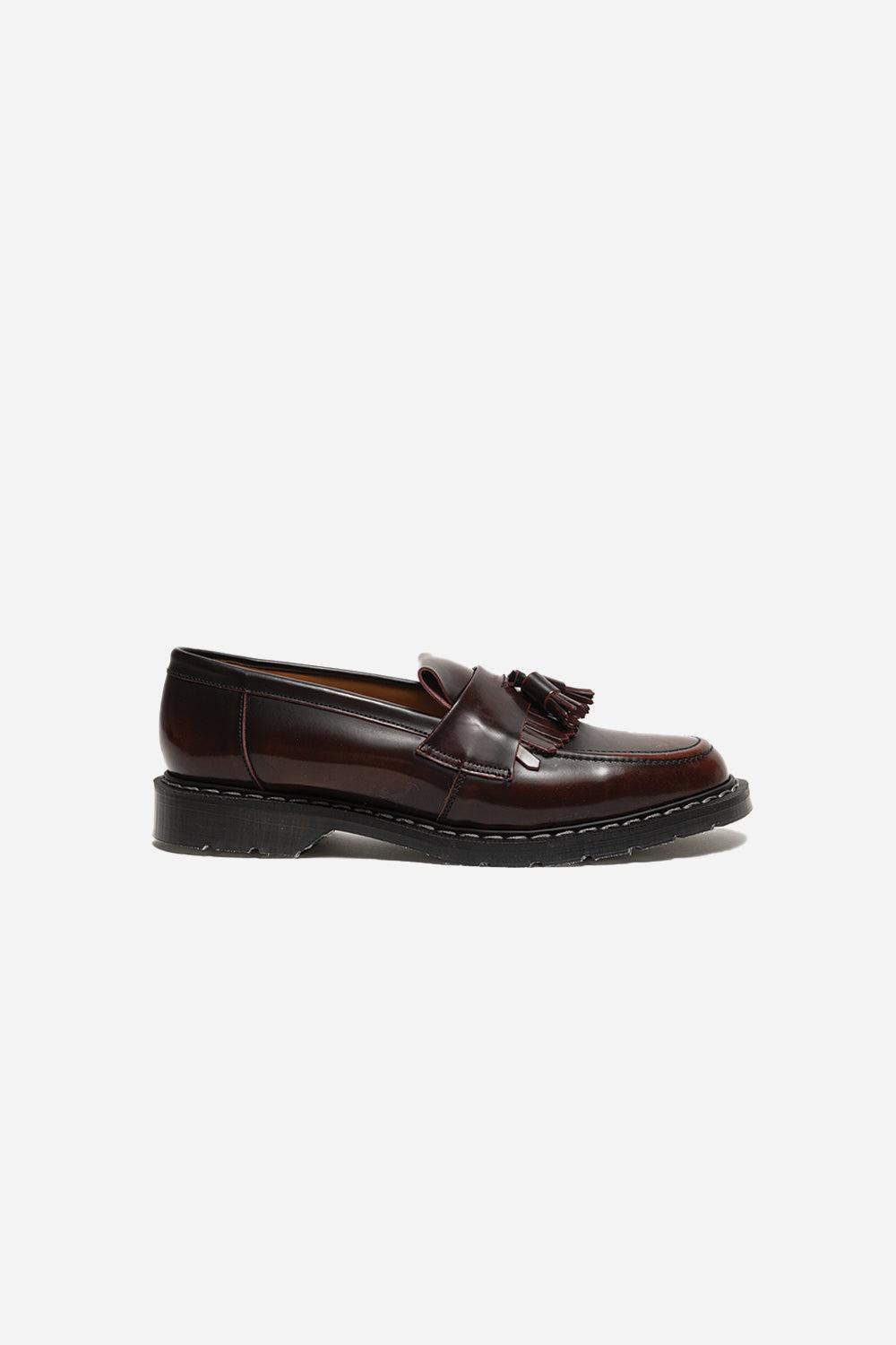 Tassel Loafer - Burgundy Rub-Off