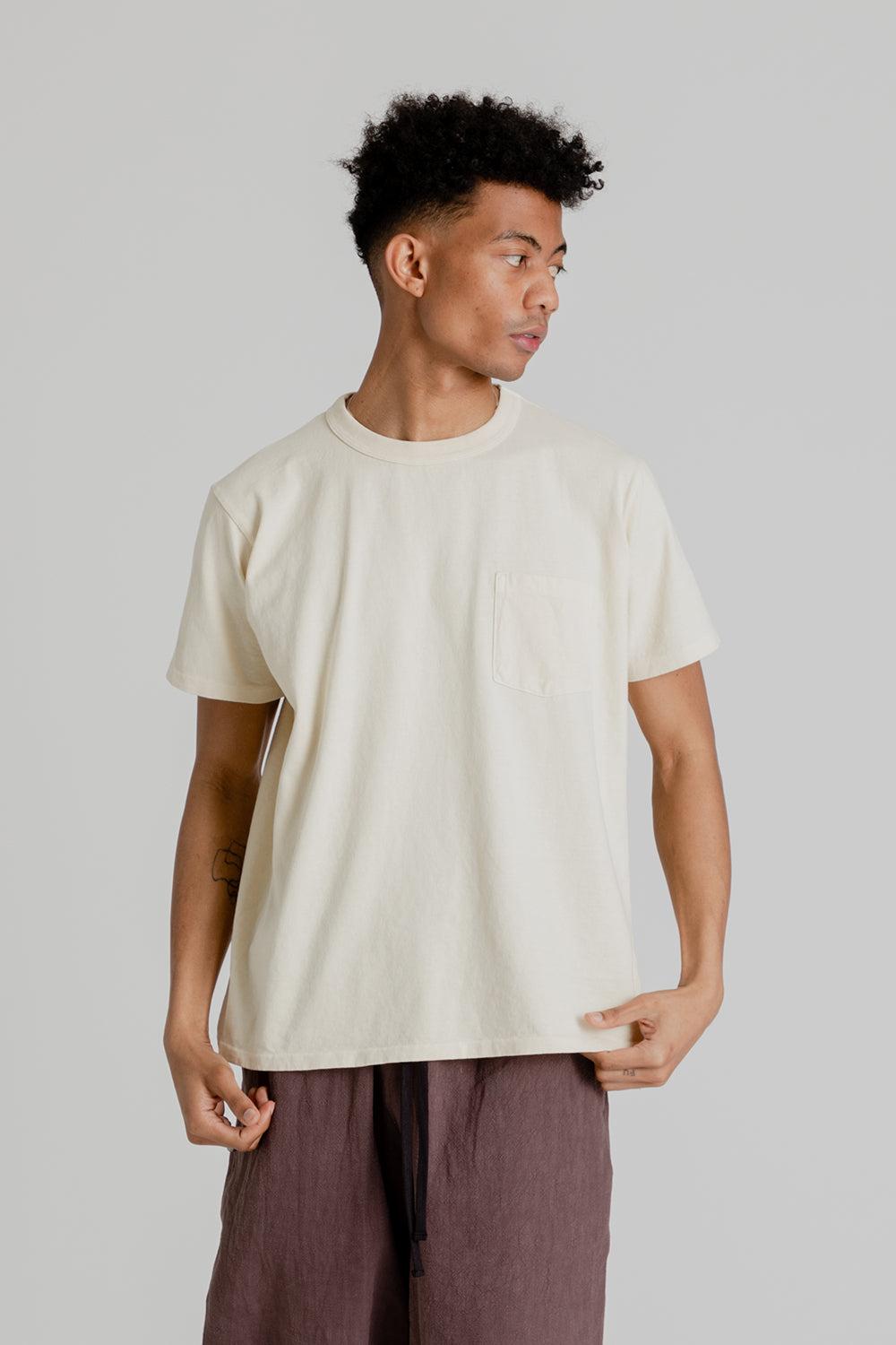 Pigment Dyed Pocket Tee - Lemonade