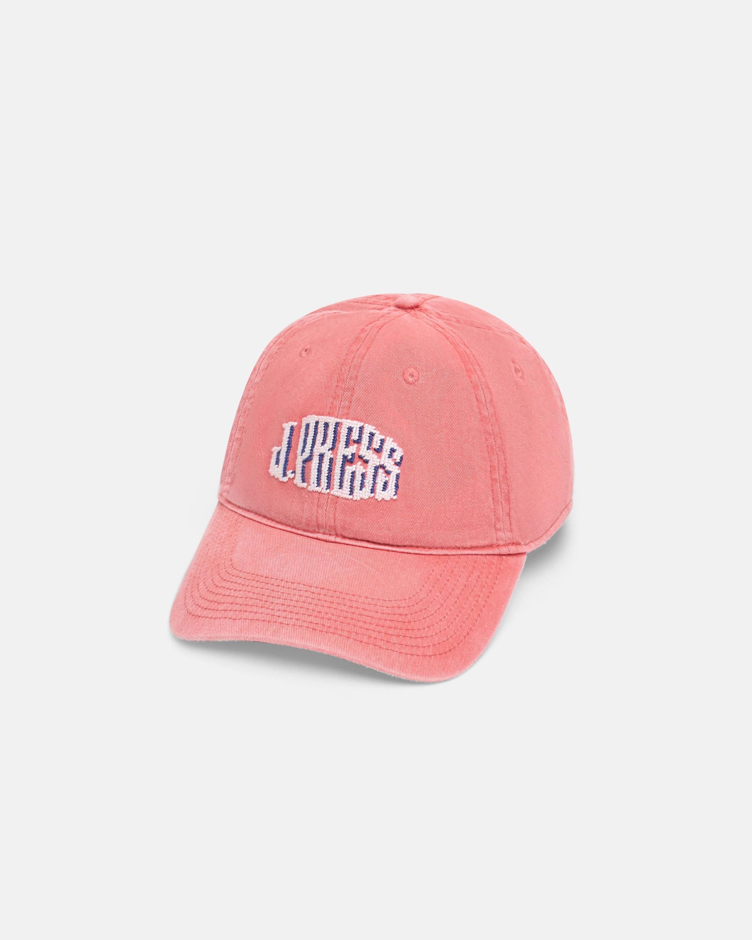 J. Press White on Breton Red Needlepoint Hat