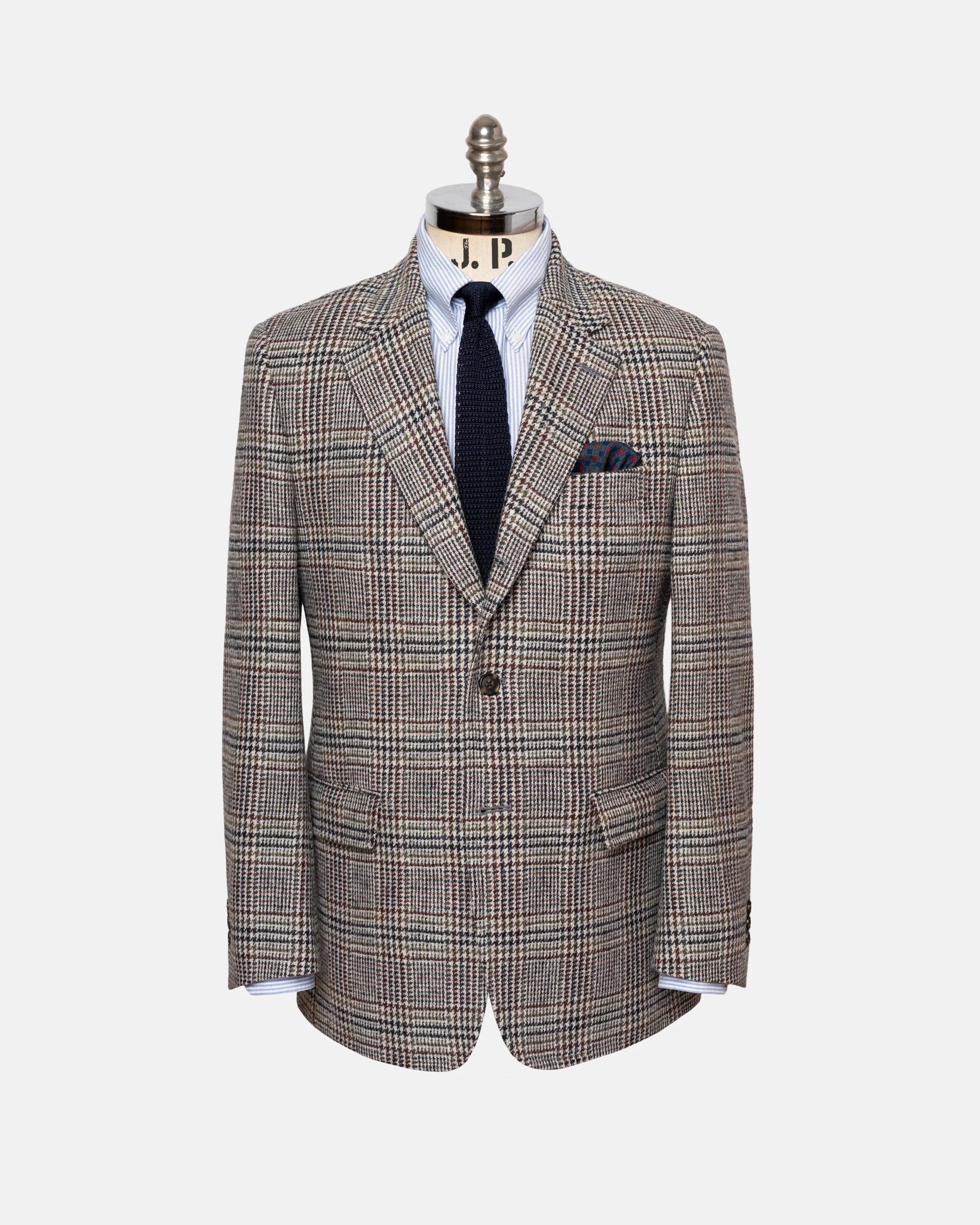 Made-in-Canada Grey Large Scale Prince of Wales Sport Coat