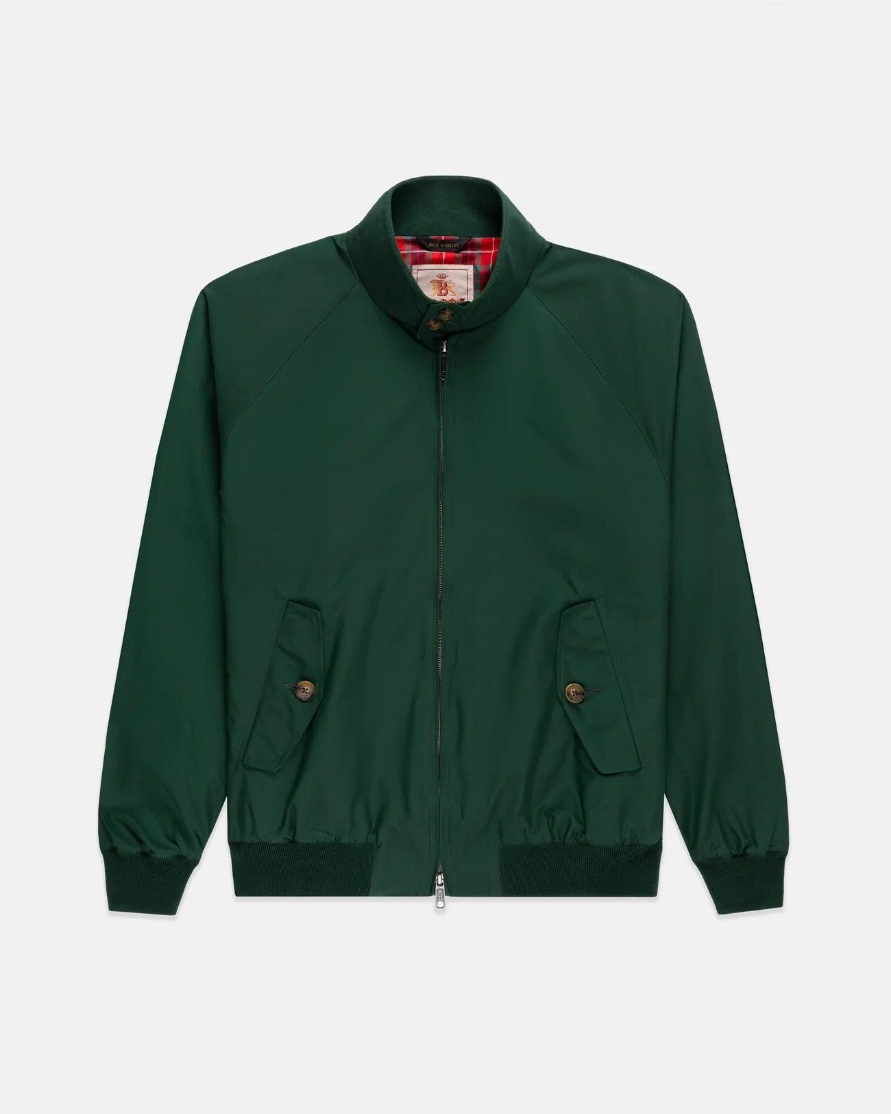 Made-in-England Racing Green Baracuta G9 Harrington Jacket