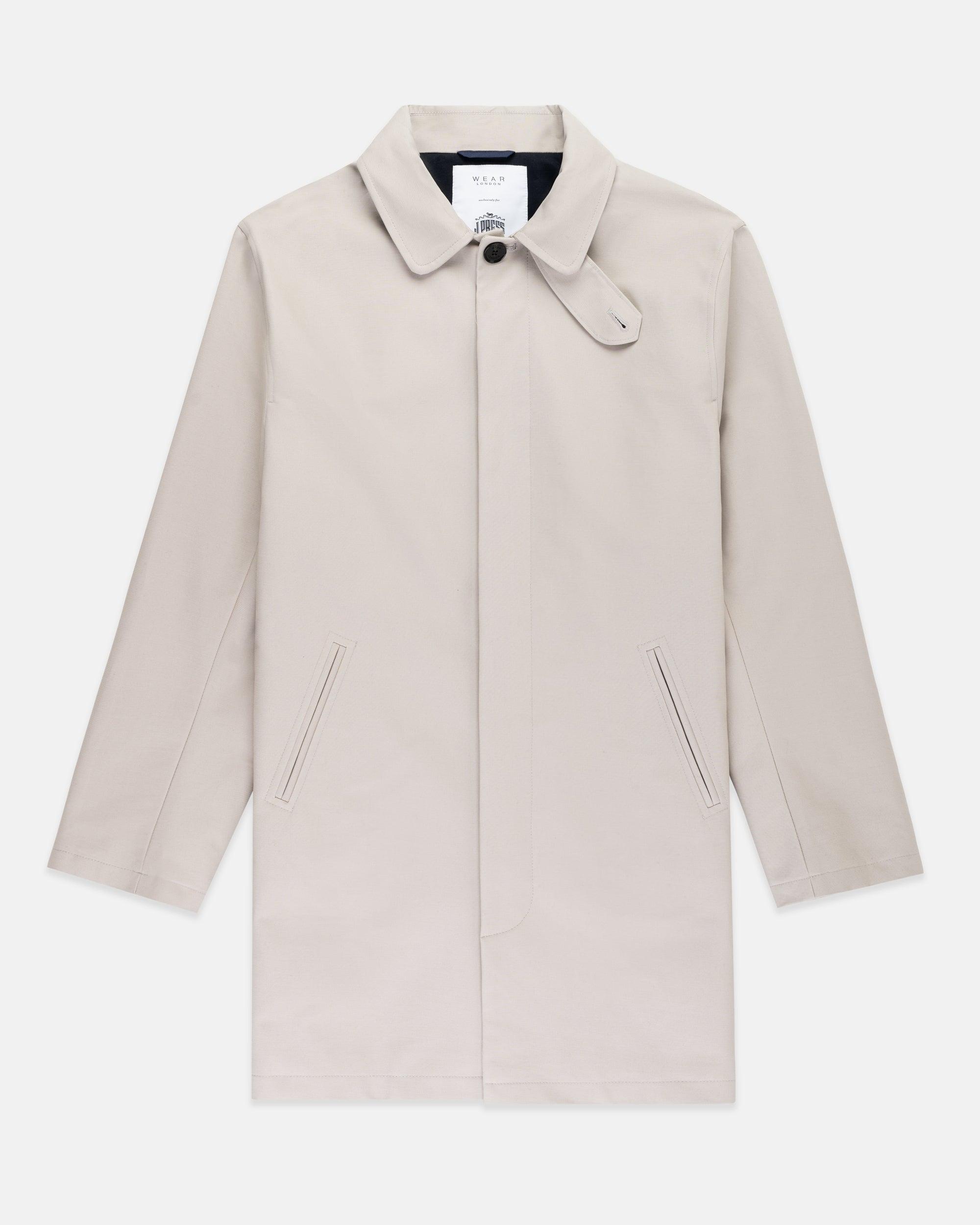 Made-in-England Stone Cotton London Mac