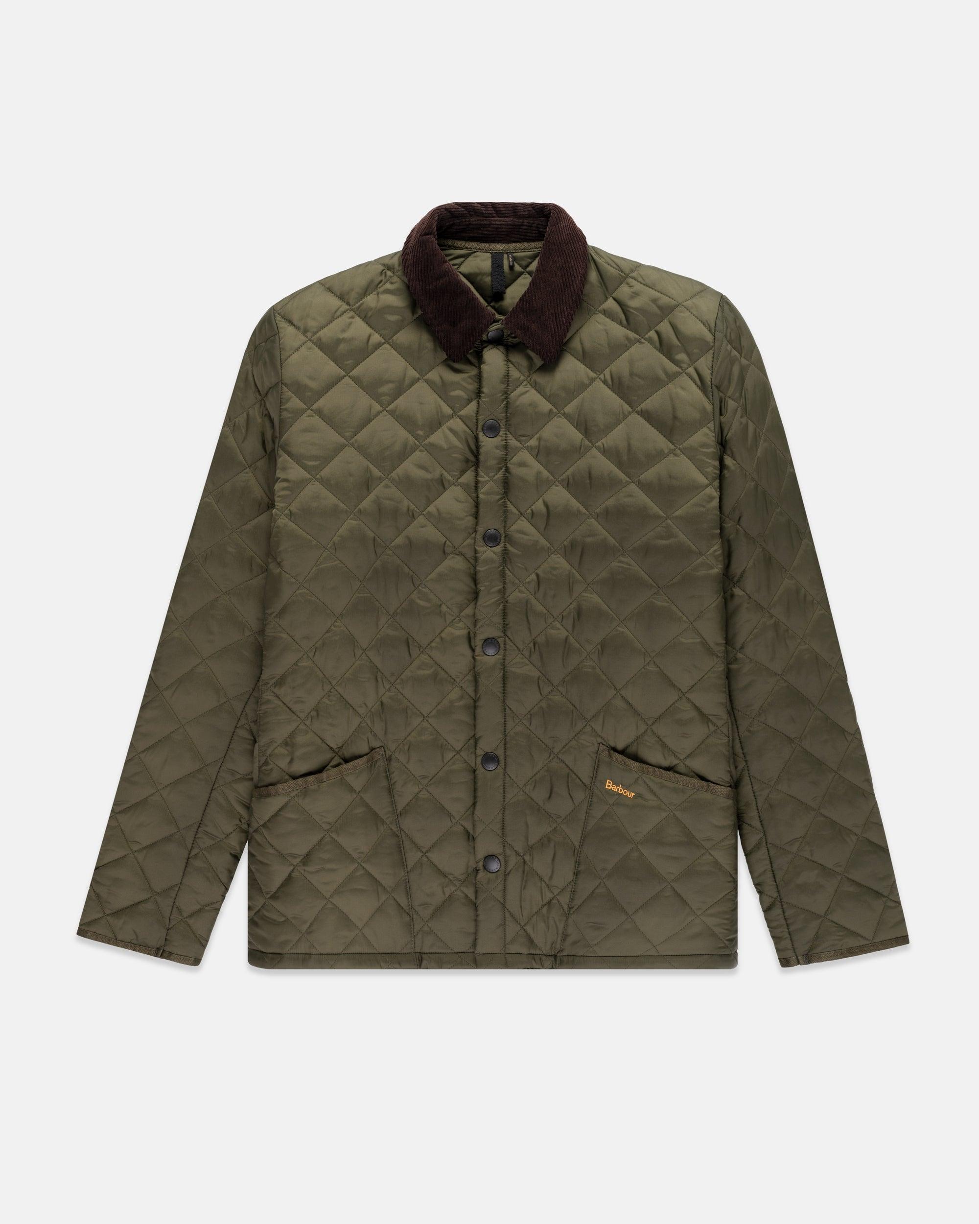 Olive Heritage Liddesdale Quilted Jacket