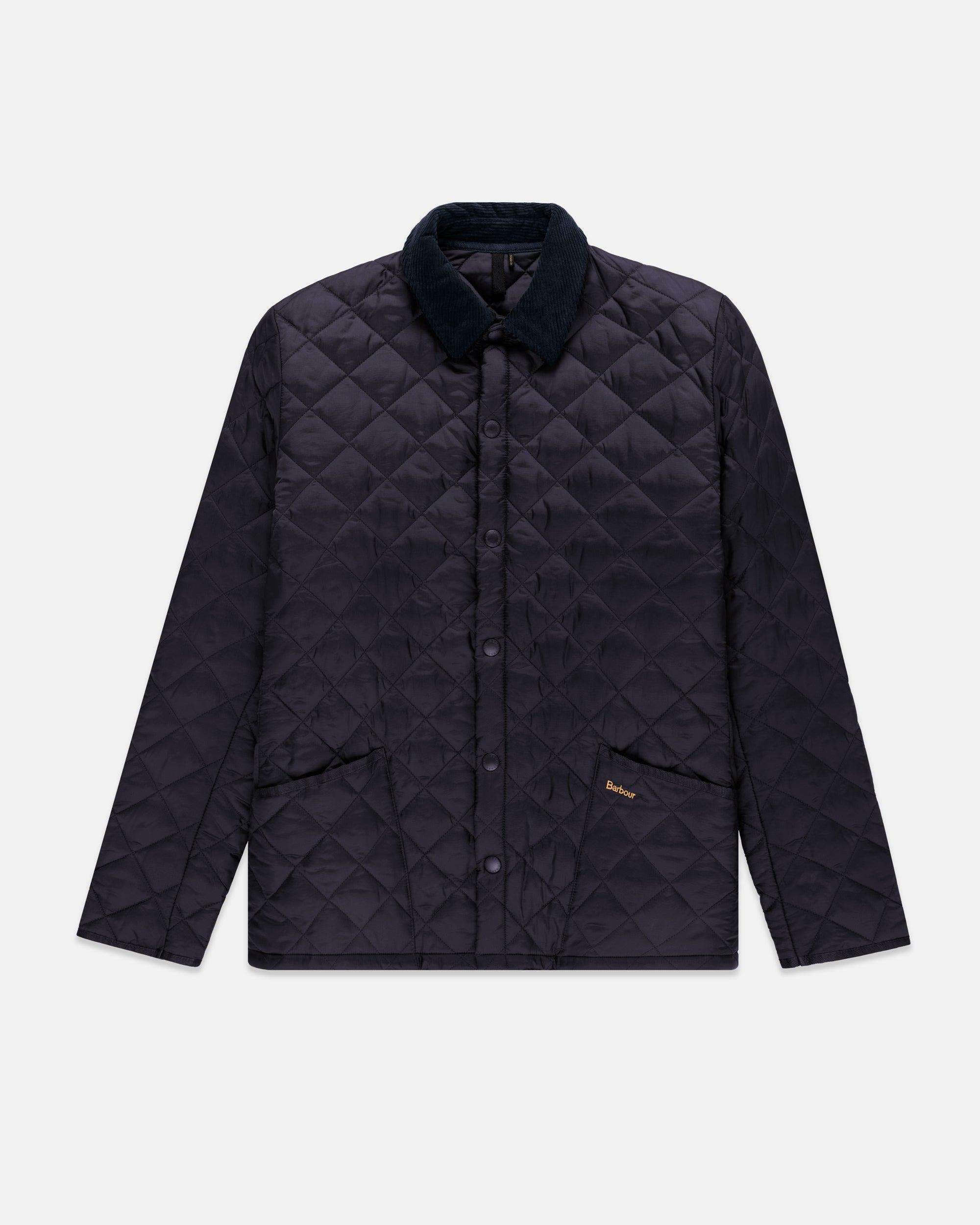 Navy Heritage Liddesdale Quilted Jacket
