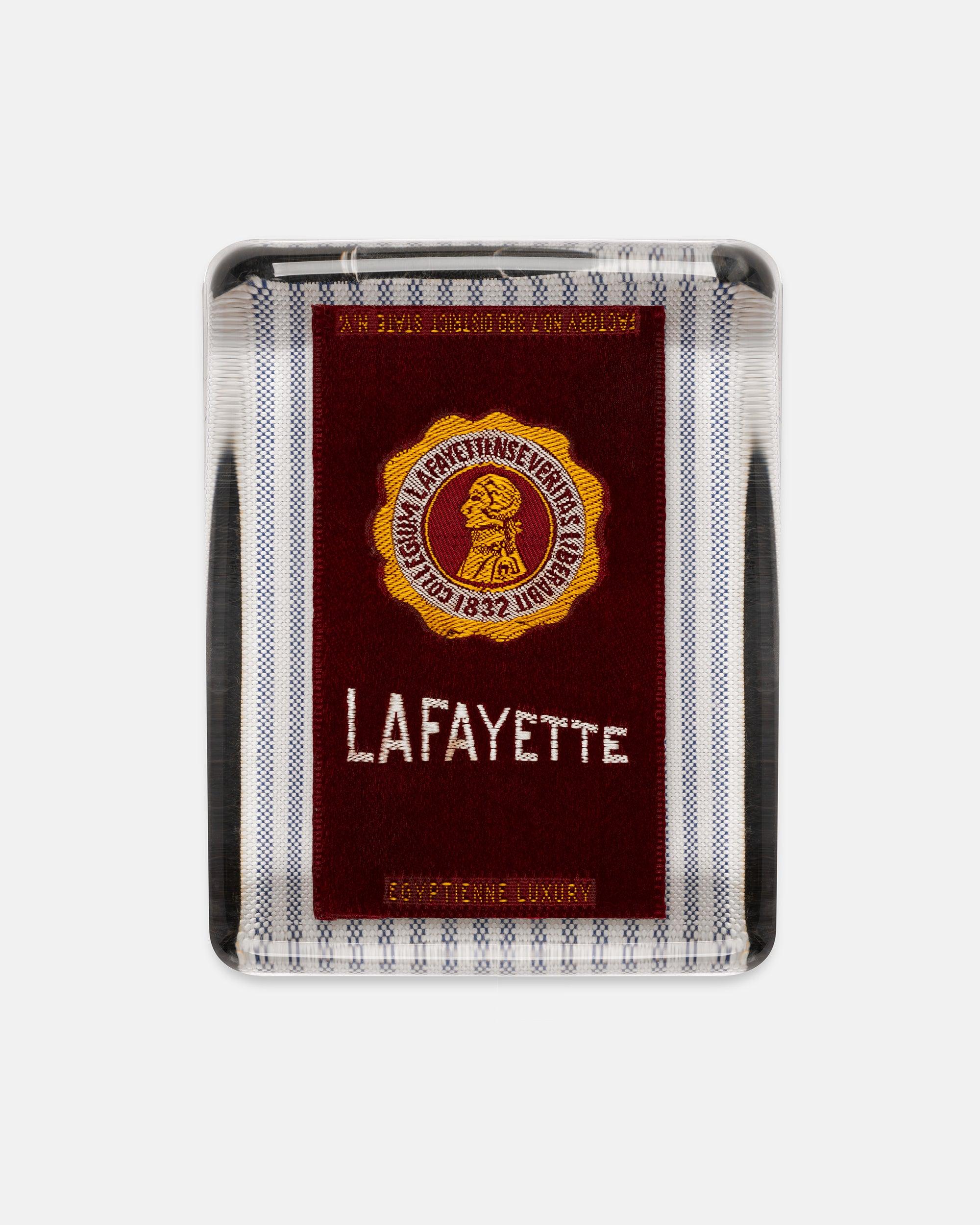Lafayette College Silk Paperweight