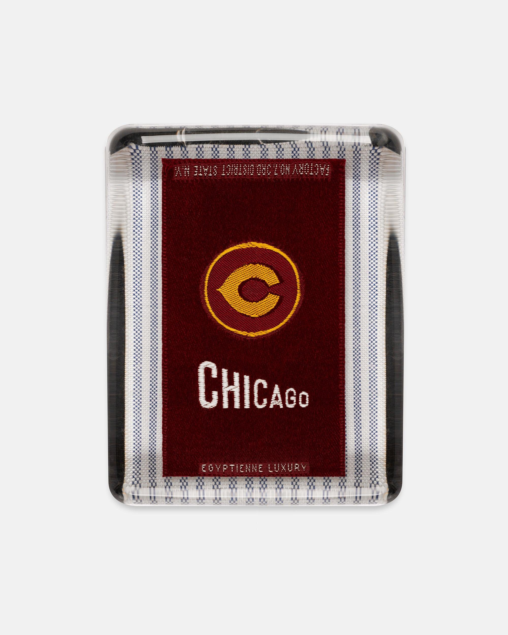 University Of Chicago Silk Paperweight