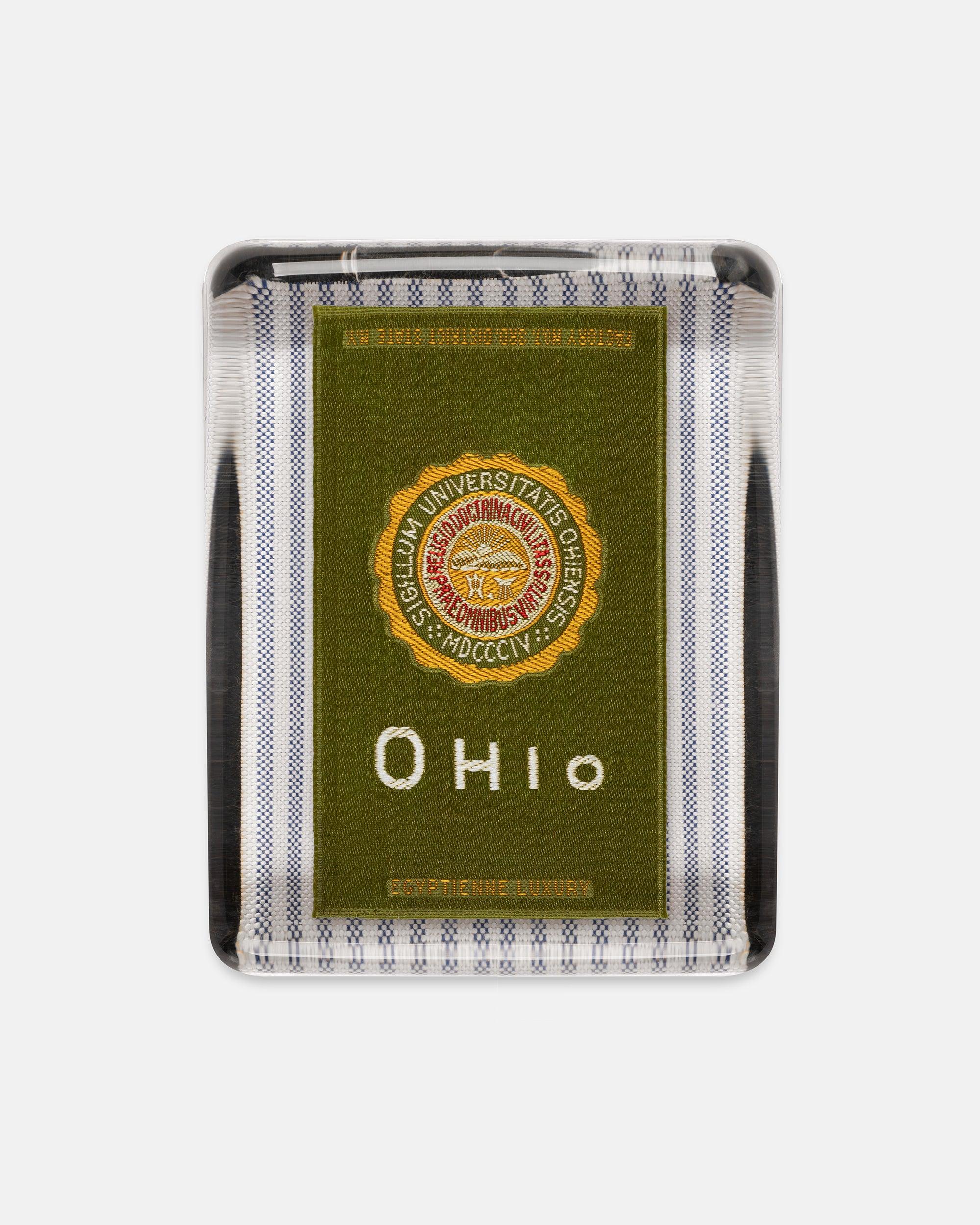 Ohio University Silk Paperweight