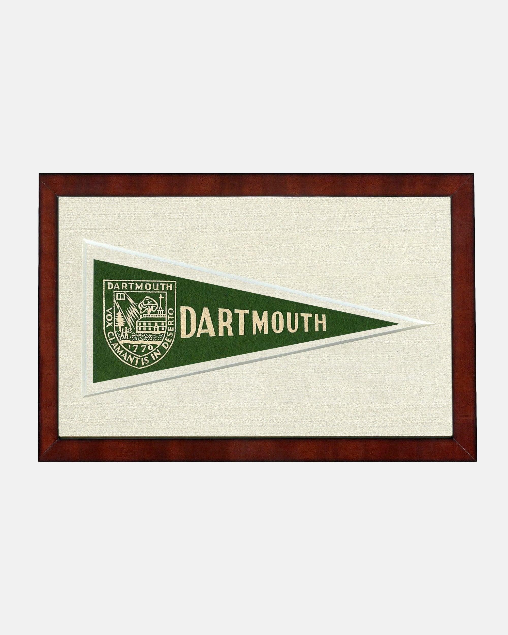Dartmouth Framed Vintage Pennant