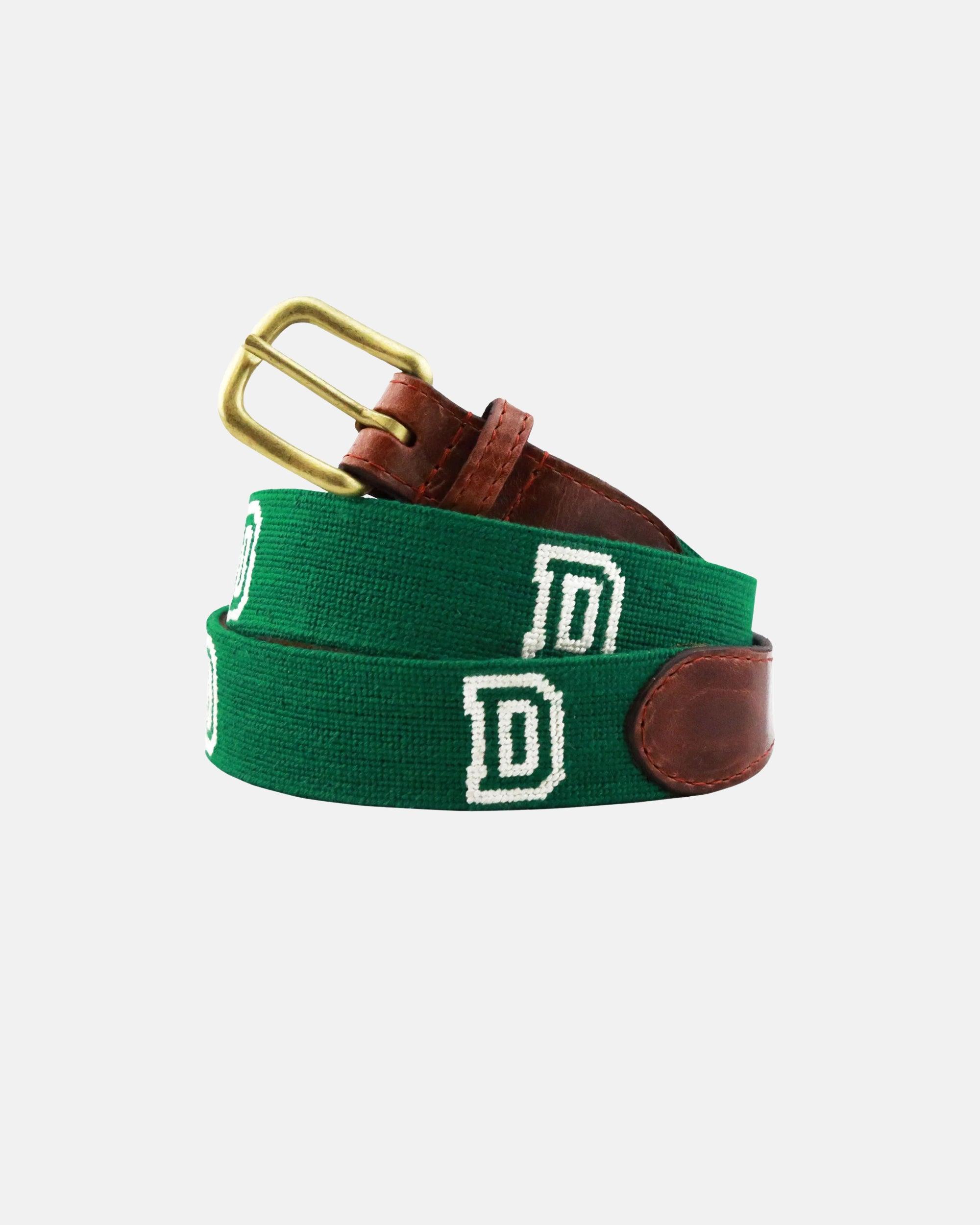 Dartmouth College Needlepoint Belt