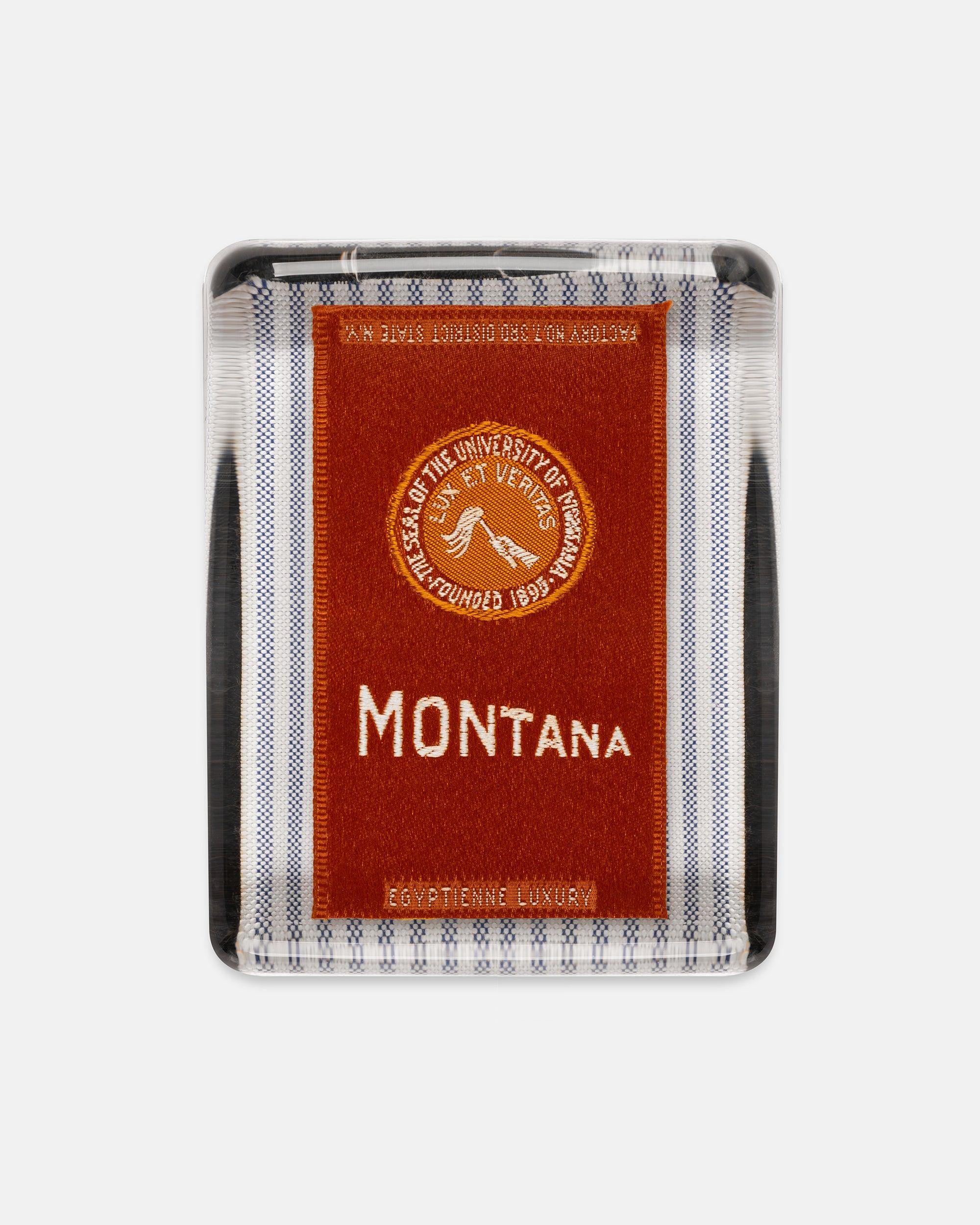 University Of Montana Silk Paperweight