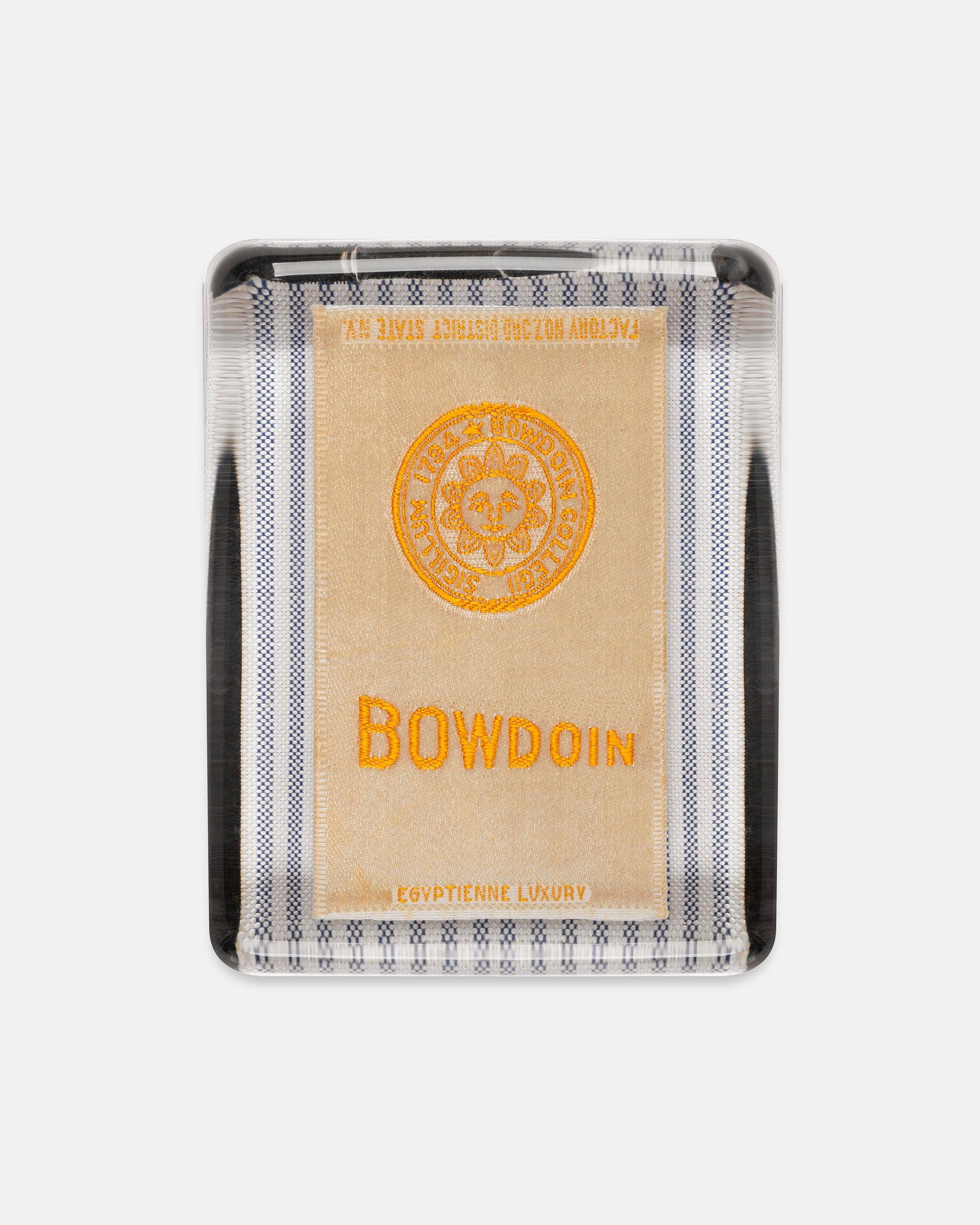 Bowdoin College Silk Paperweight