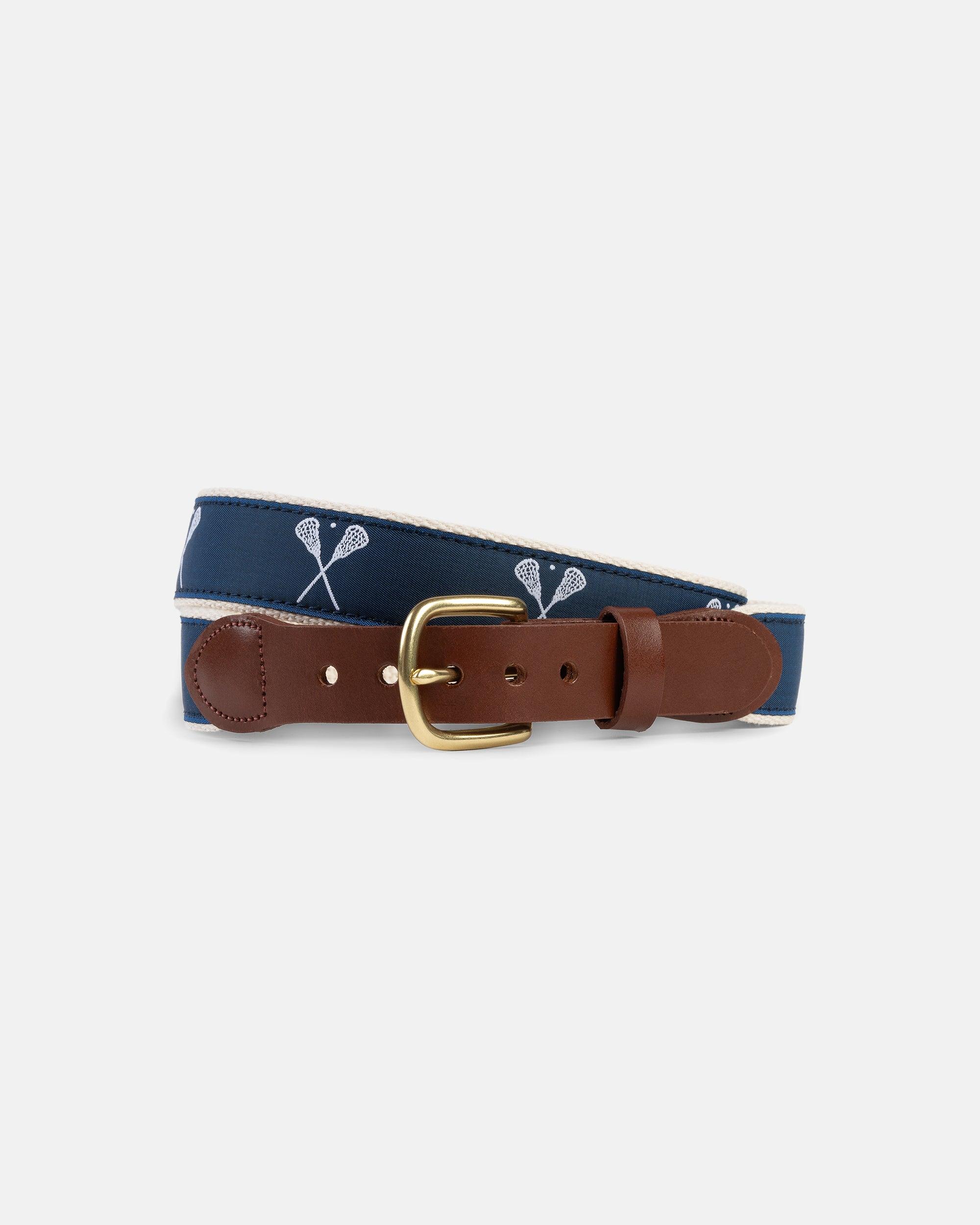 Leatherman Made-in-USA Lacrosse Motif Belt