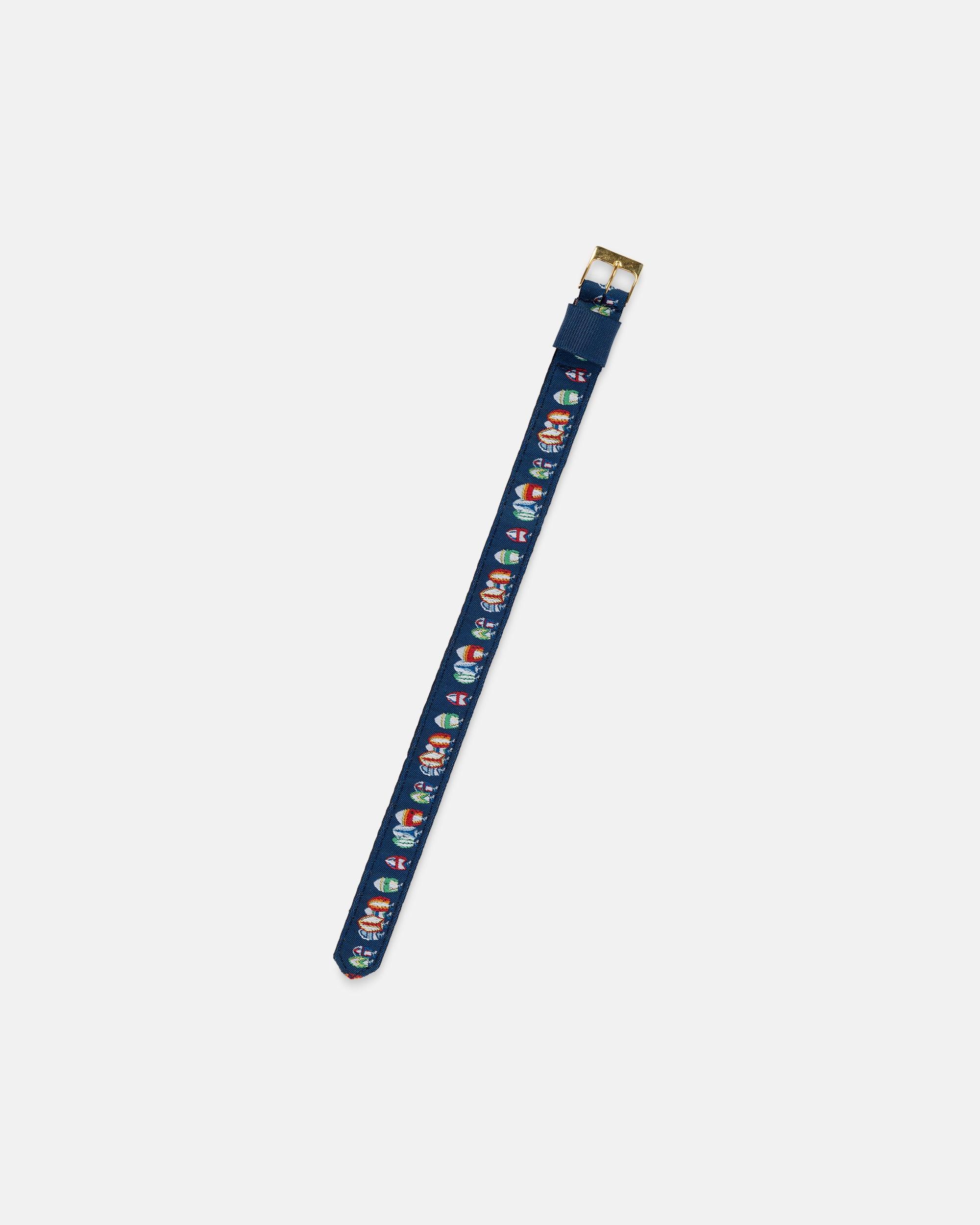 Fleet Motif Nylon Watch Strap