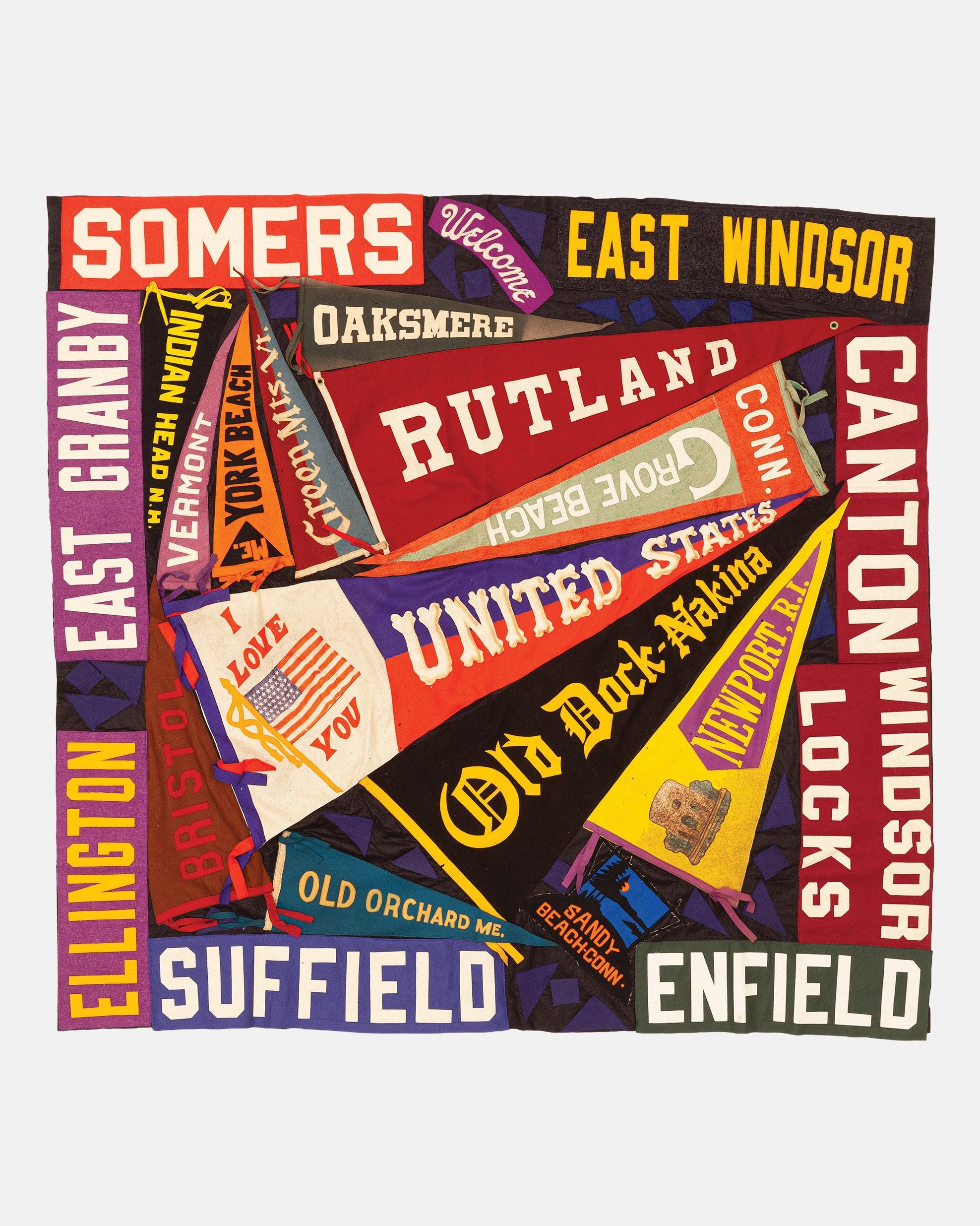 Vintage Pennant Quilt - Town and Country #2