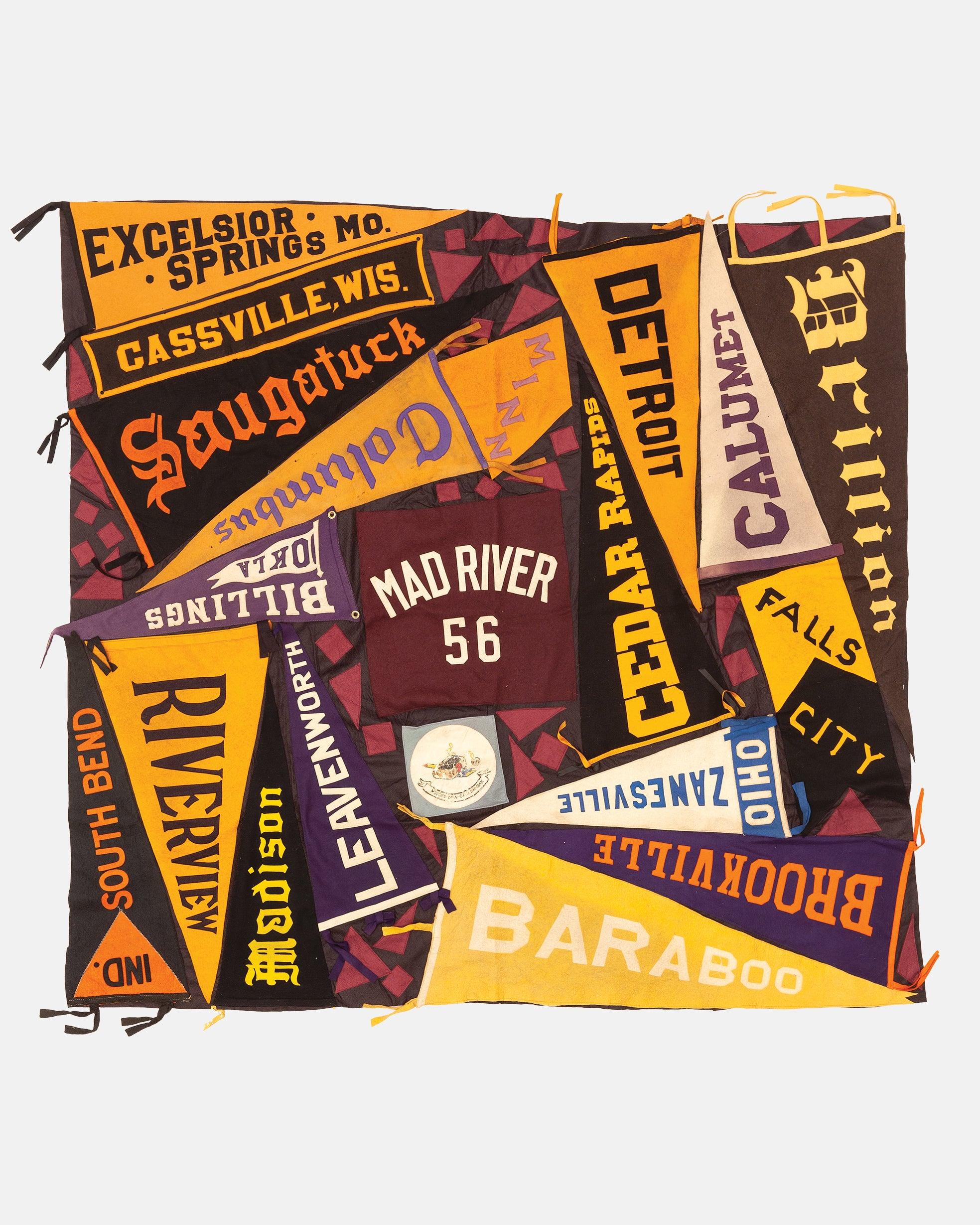 Vintage Pennant Quilt - Town and Country #6