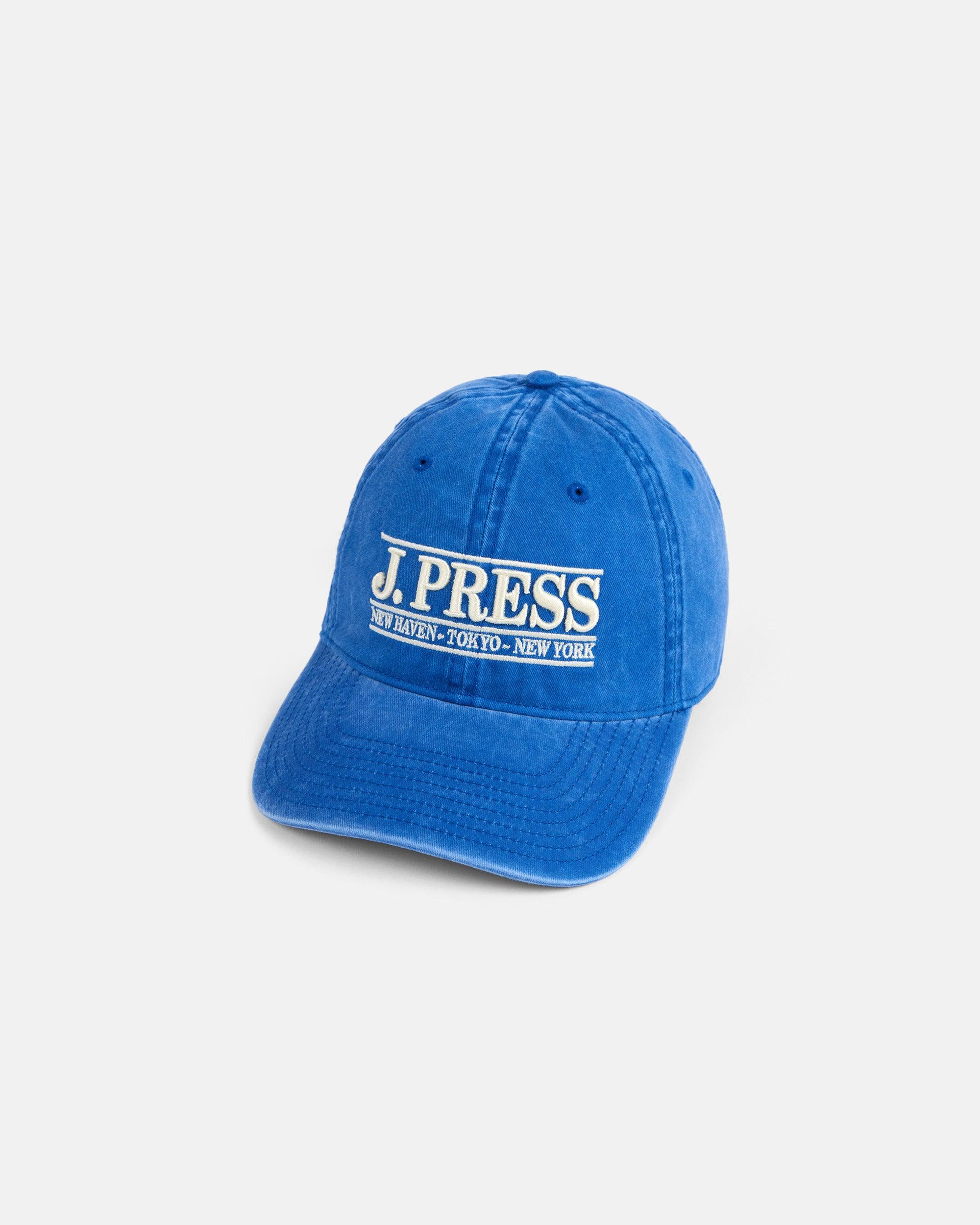 J. Press Royal Blue Three-Bar Dad Hat