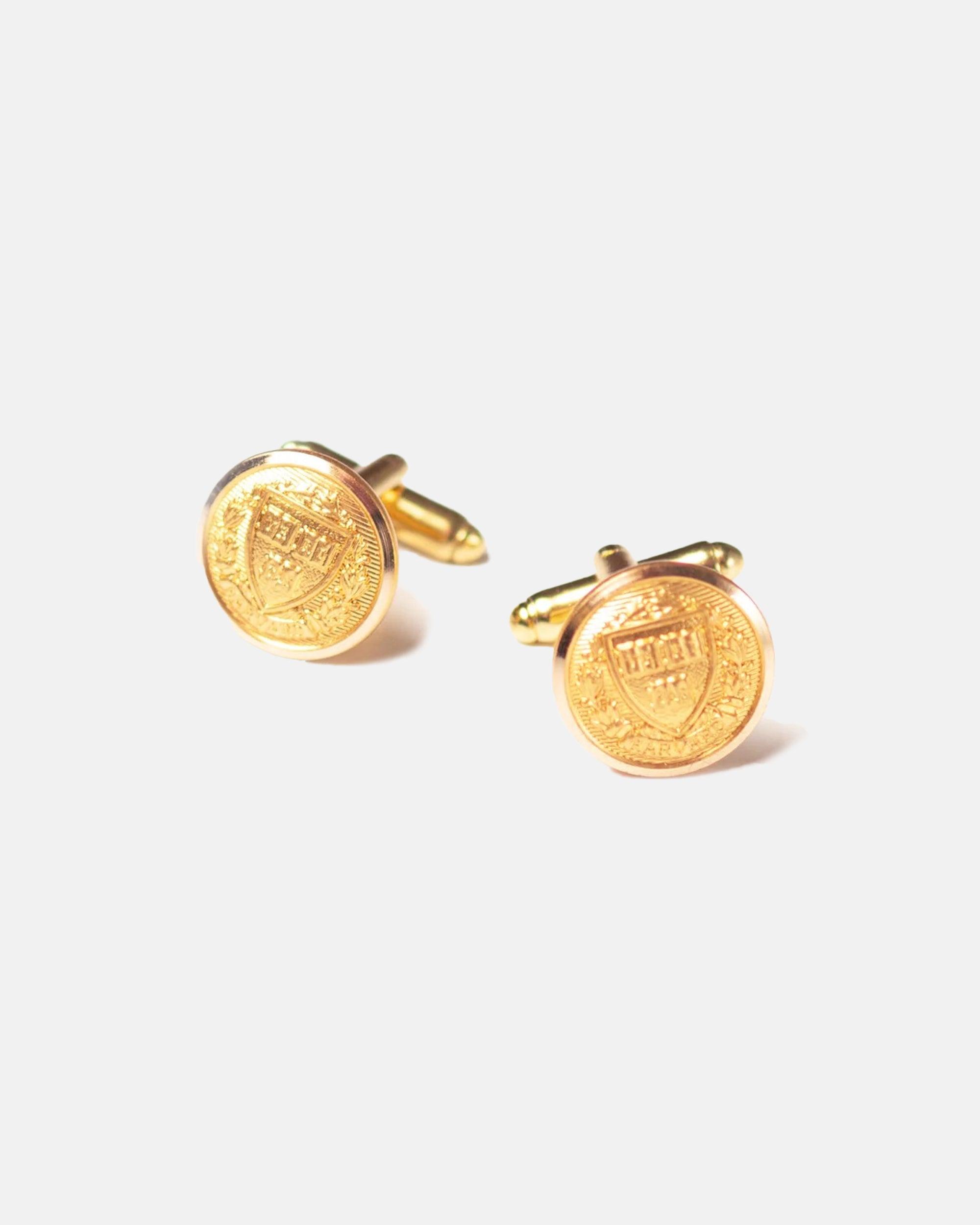 Made-in-USA Vintage Harvard Blazer Button Cufflinks