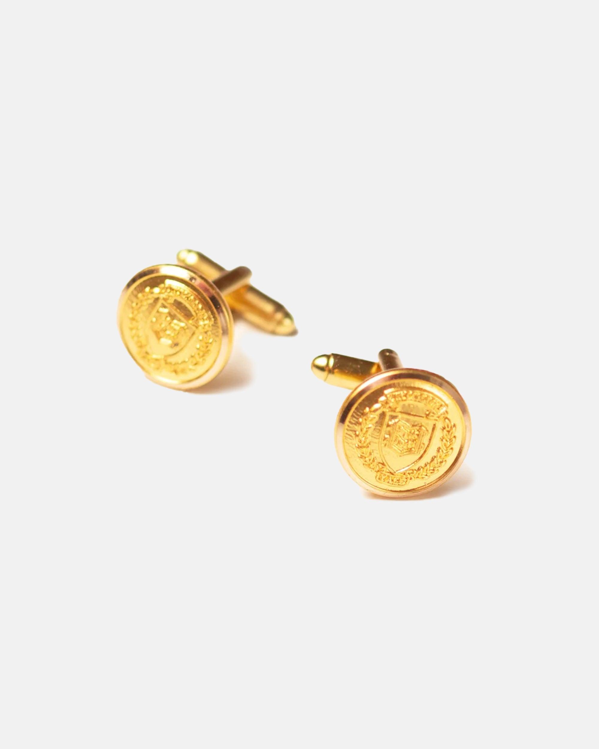 Waterbury Made-in-USA Vintage Yale Blazer Button Cufflinks