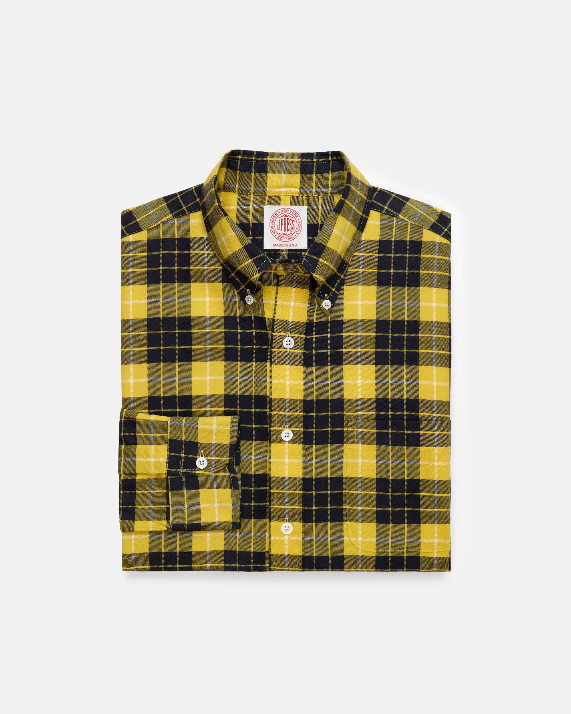 Made-in-USA MacLeod Dress Variant Tartan Flannel Sport Shirt - Classic Fit