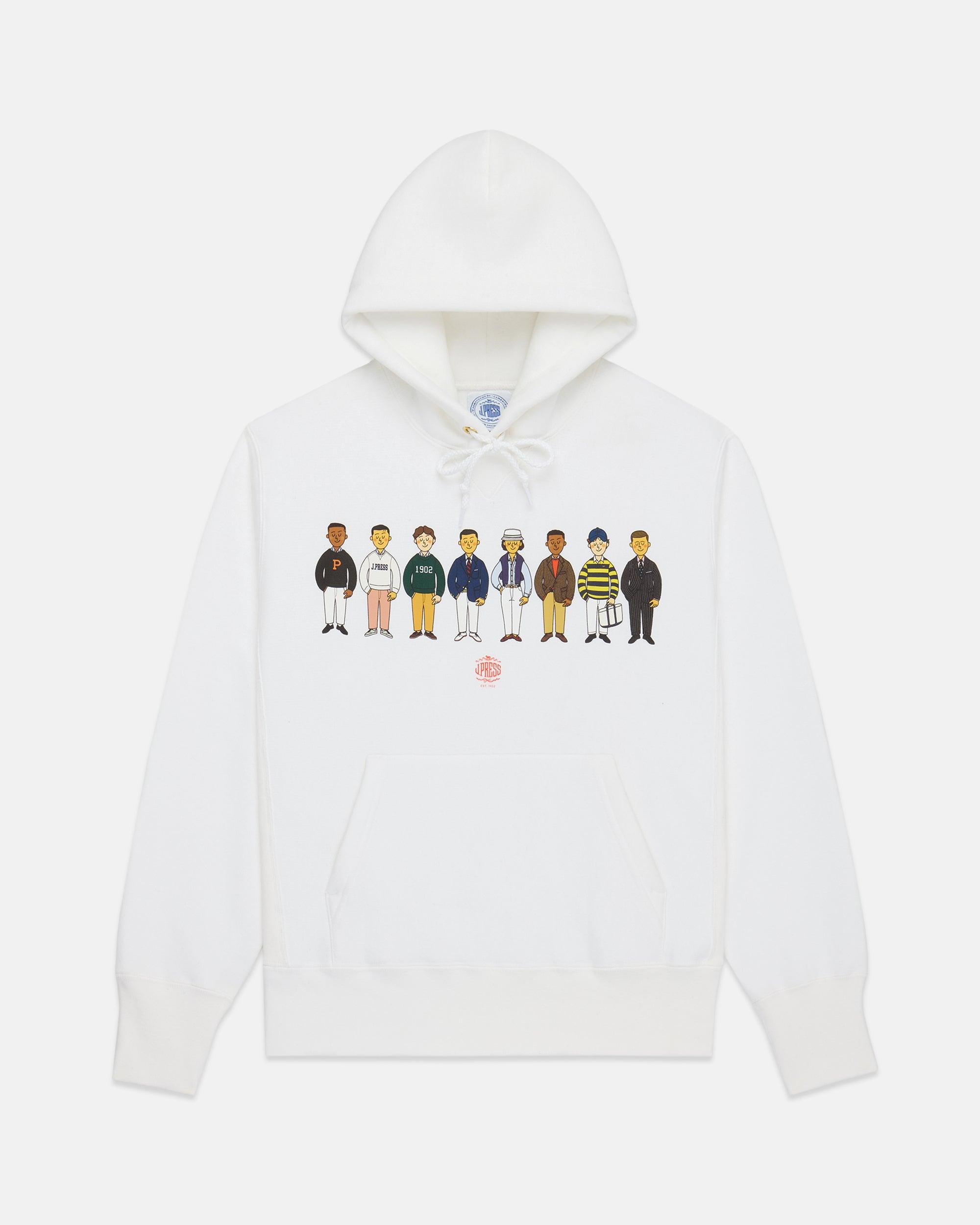 Made-in-USA J. Press "Ivy Guys" Hoodie