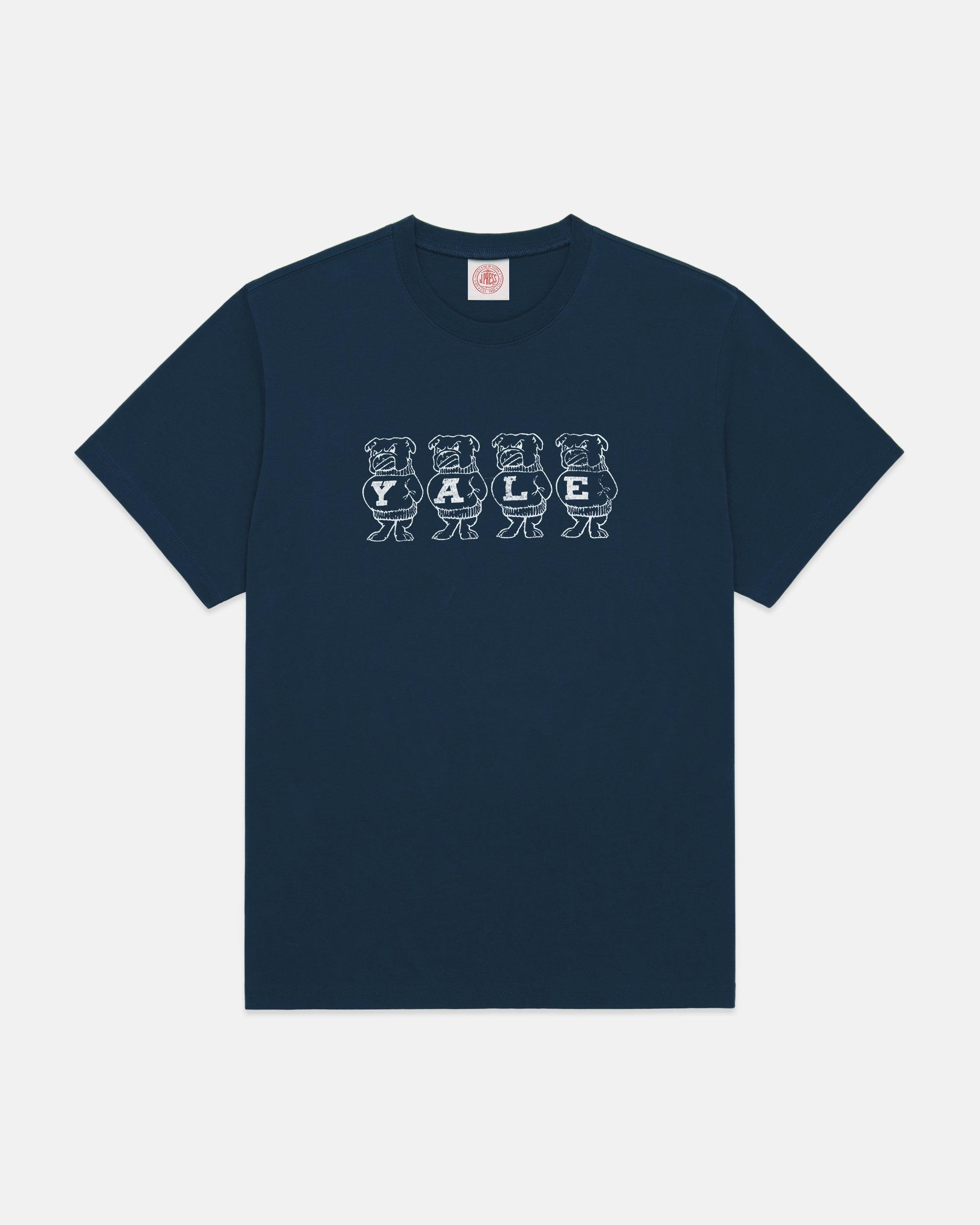 Yale Navy Vintage Bulldog T-Shirt