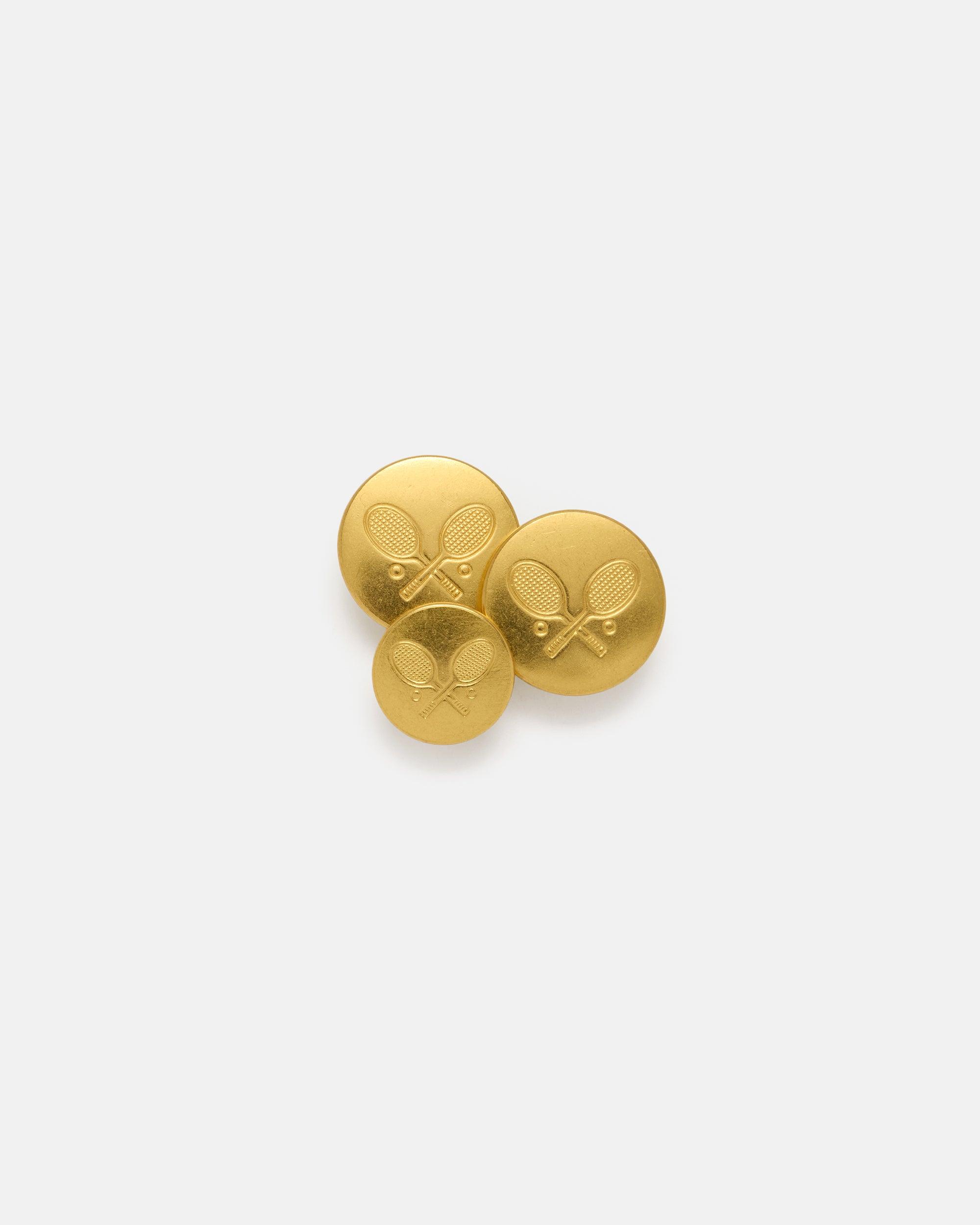 Racquets Motif Blazer Buttons