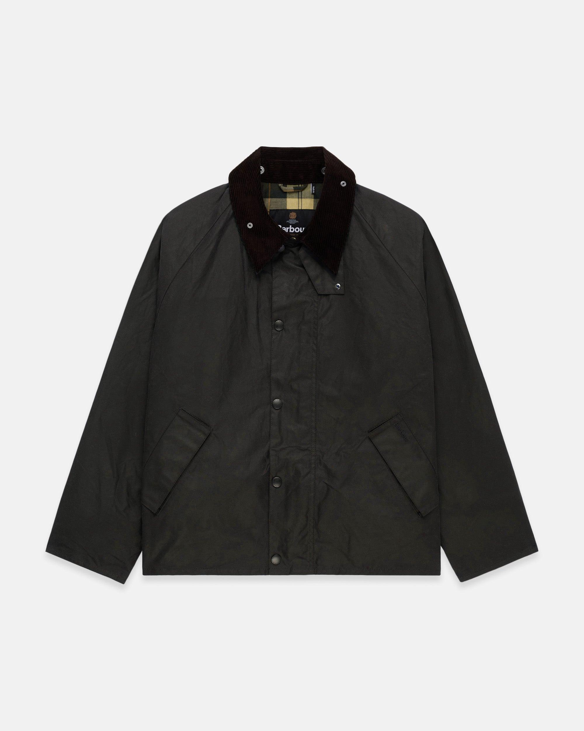 Olive Transport Wax Jacket