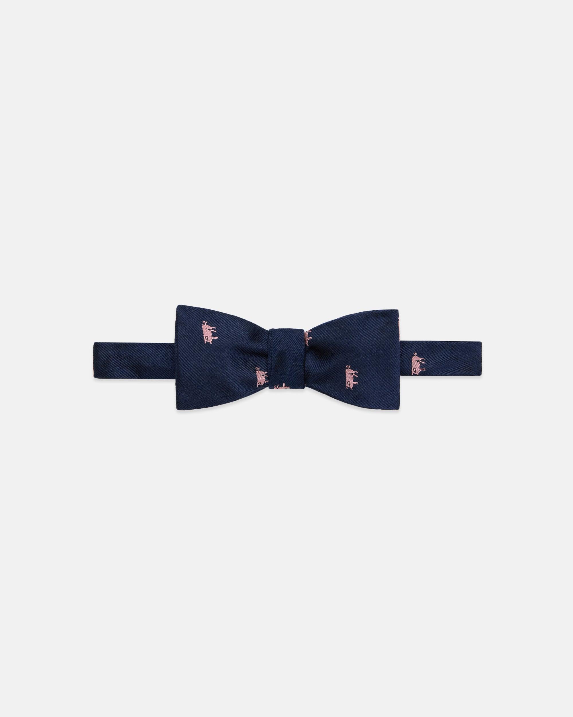 Made-in-UK Pig Club Bow Tie