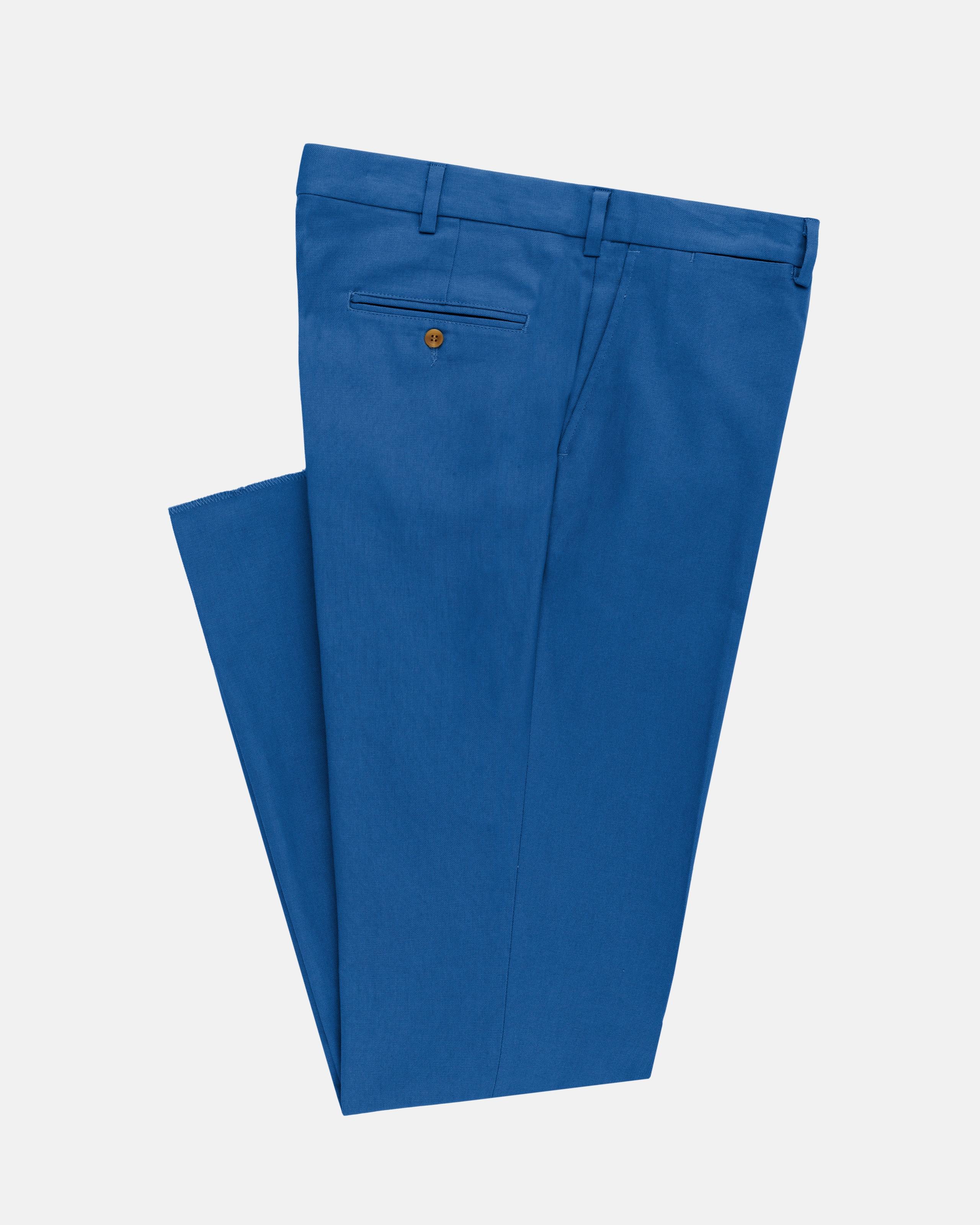 Made-in-USA Blue Cotton Duck Pant