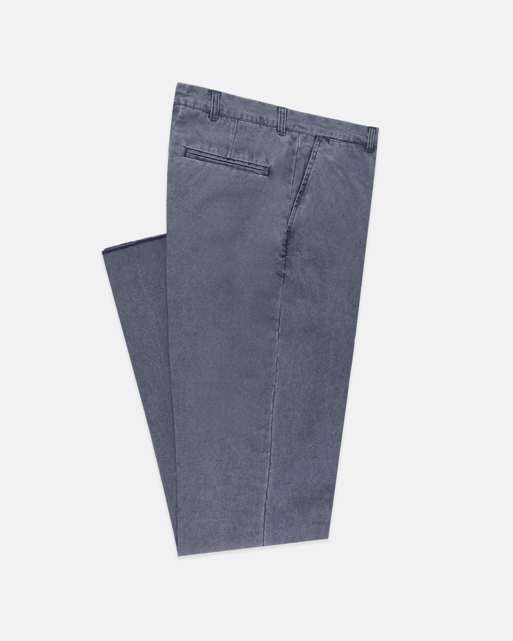 Navy Washed Canvas Cape Cod Pant