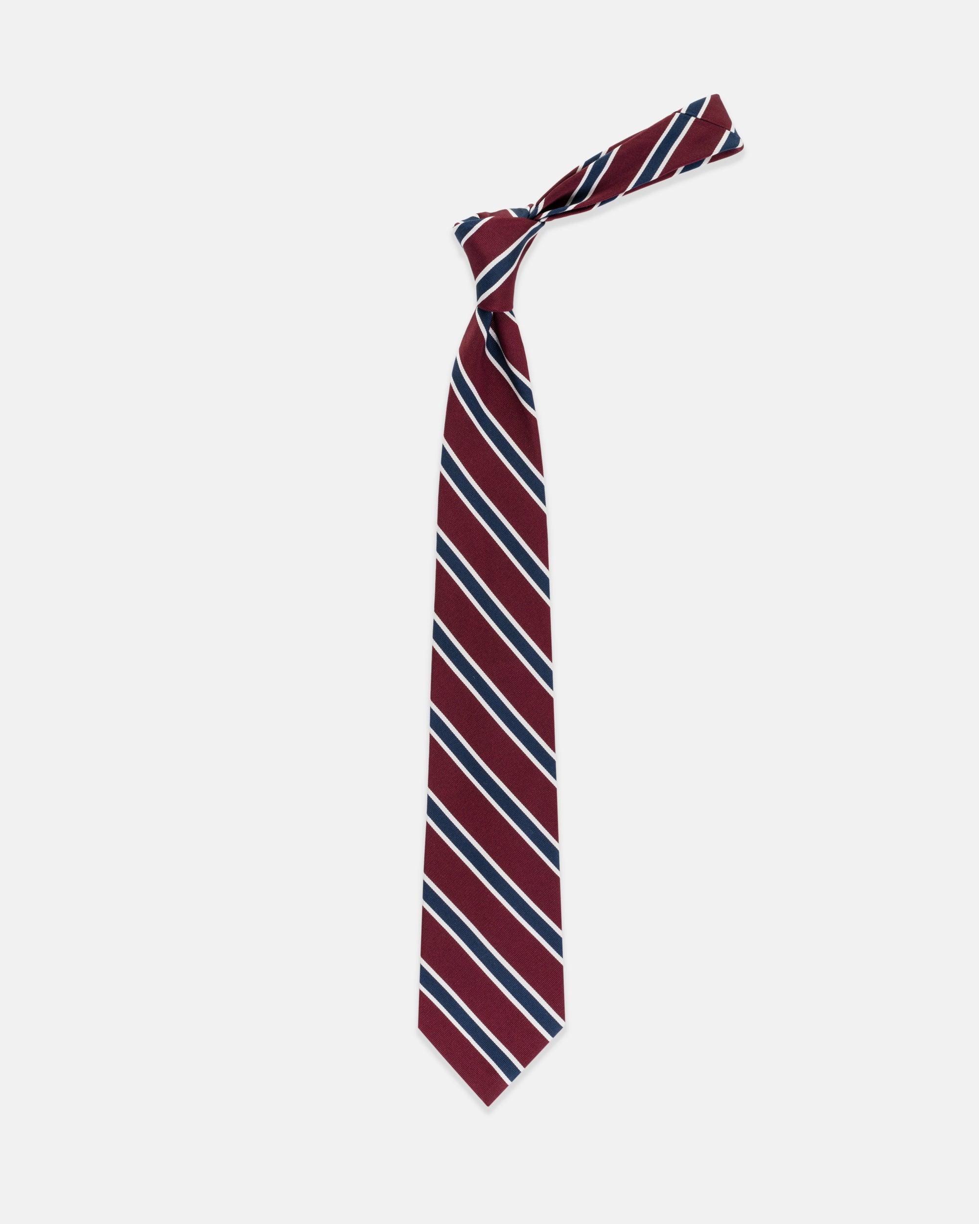 Made-in-UK Old Cholmeleians Silk Repp Tie