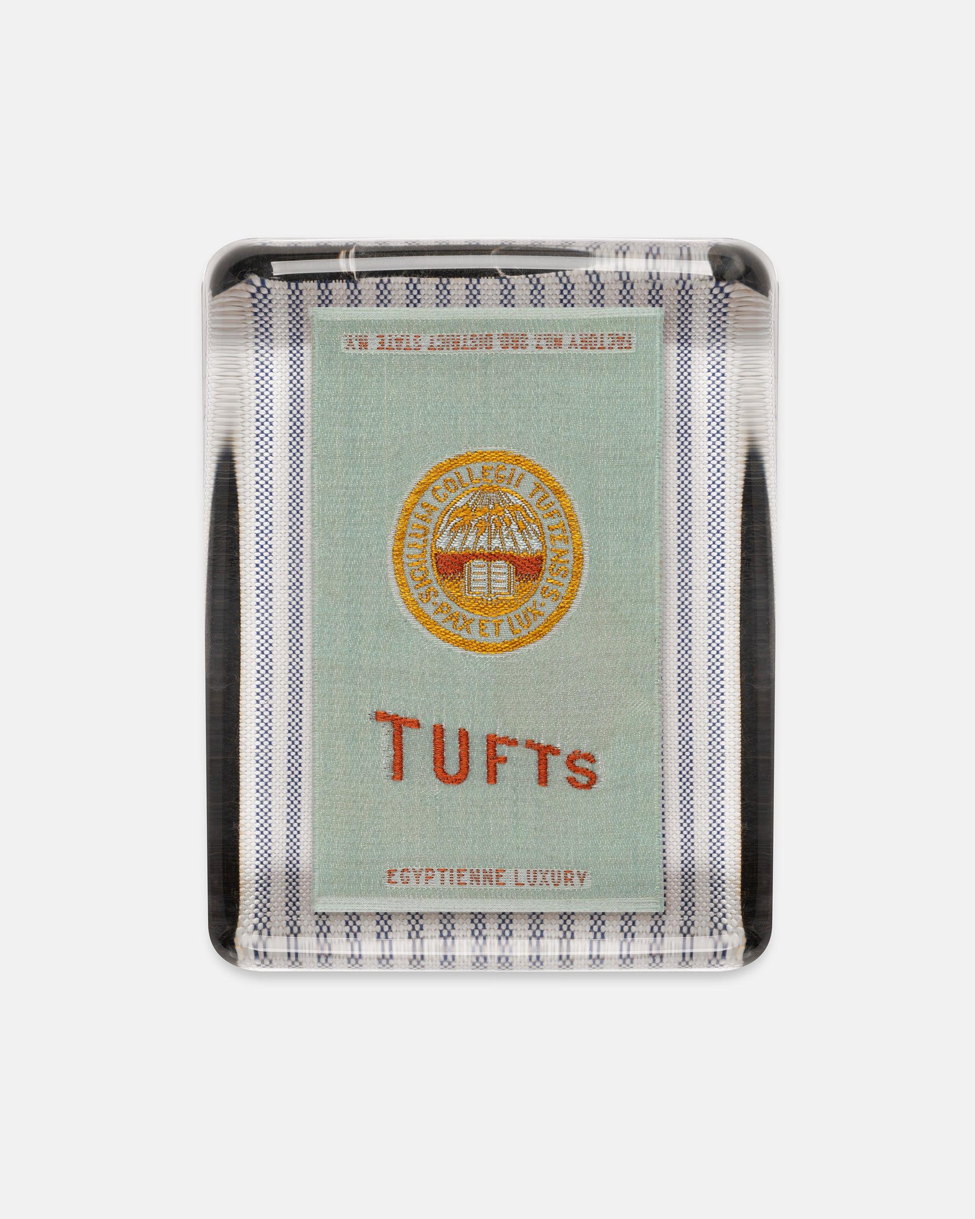 Tufts University Silk Paperweight