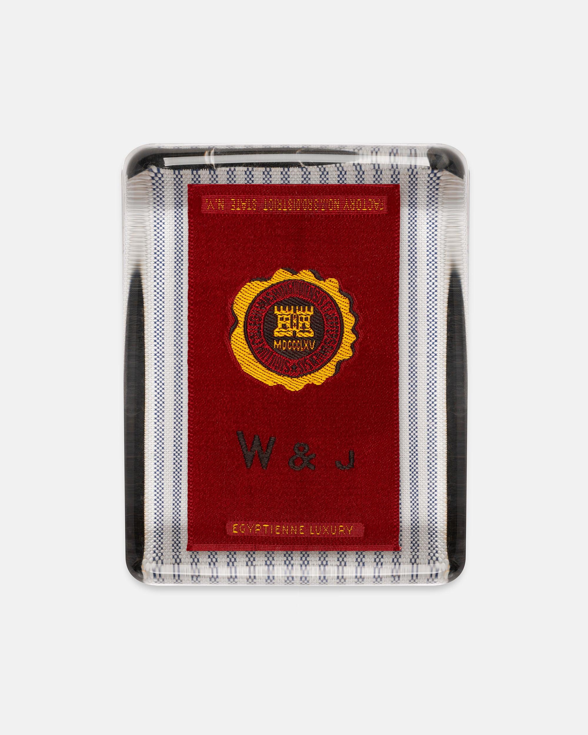 Washington & Jefferson College Silk Paperweight - Red