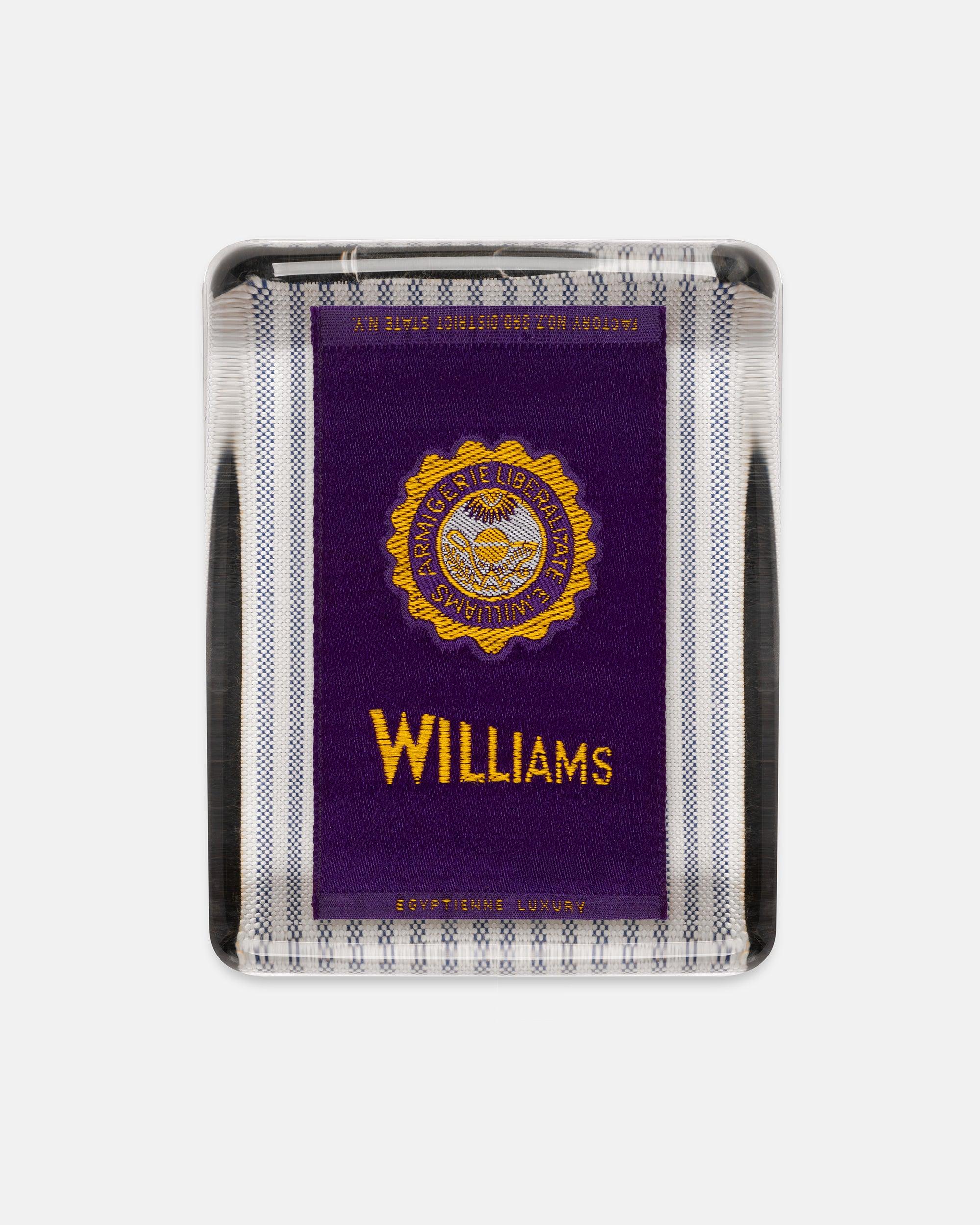 Williams College Silk Paperweight