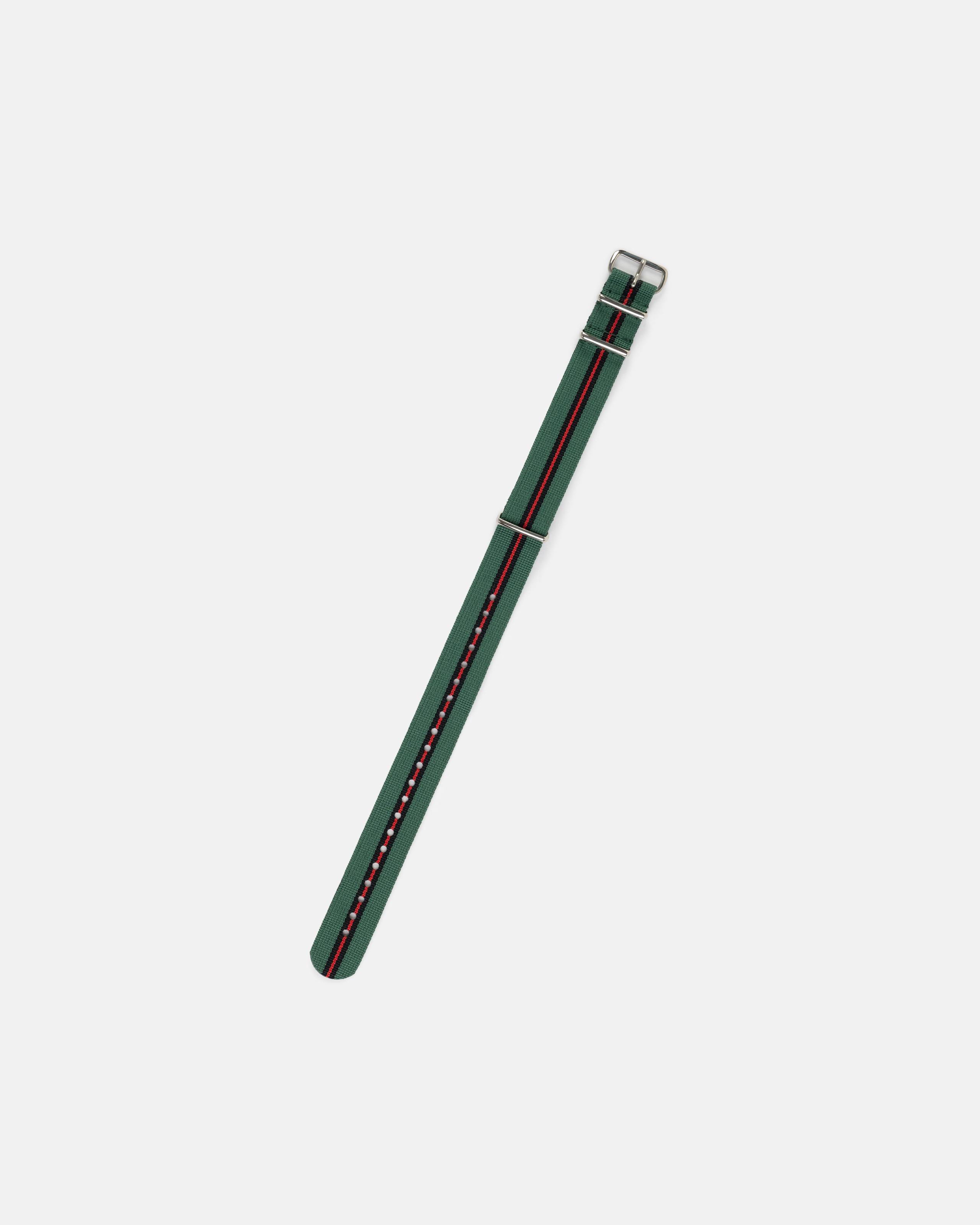 Royal Yorkshire Regimental Stripe Nylon Watch Strap