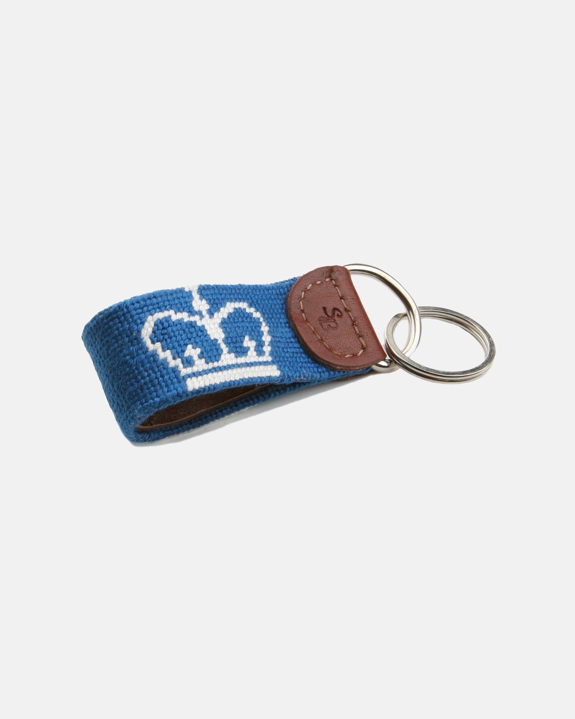 Smathers and Branson Columbia Needlepoint Key Fob