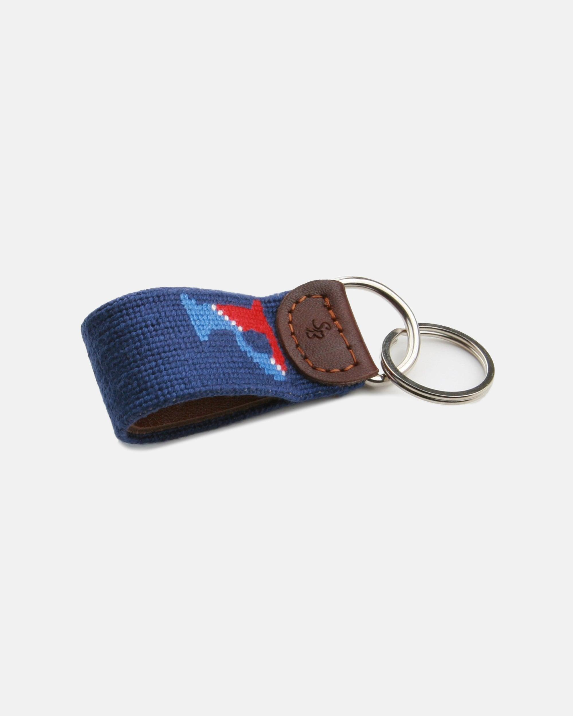 Penn Needlepoint Key Fob