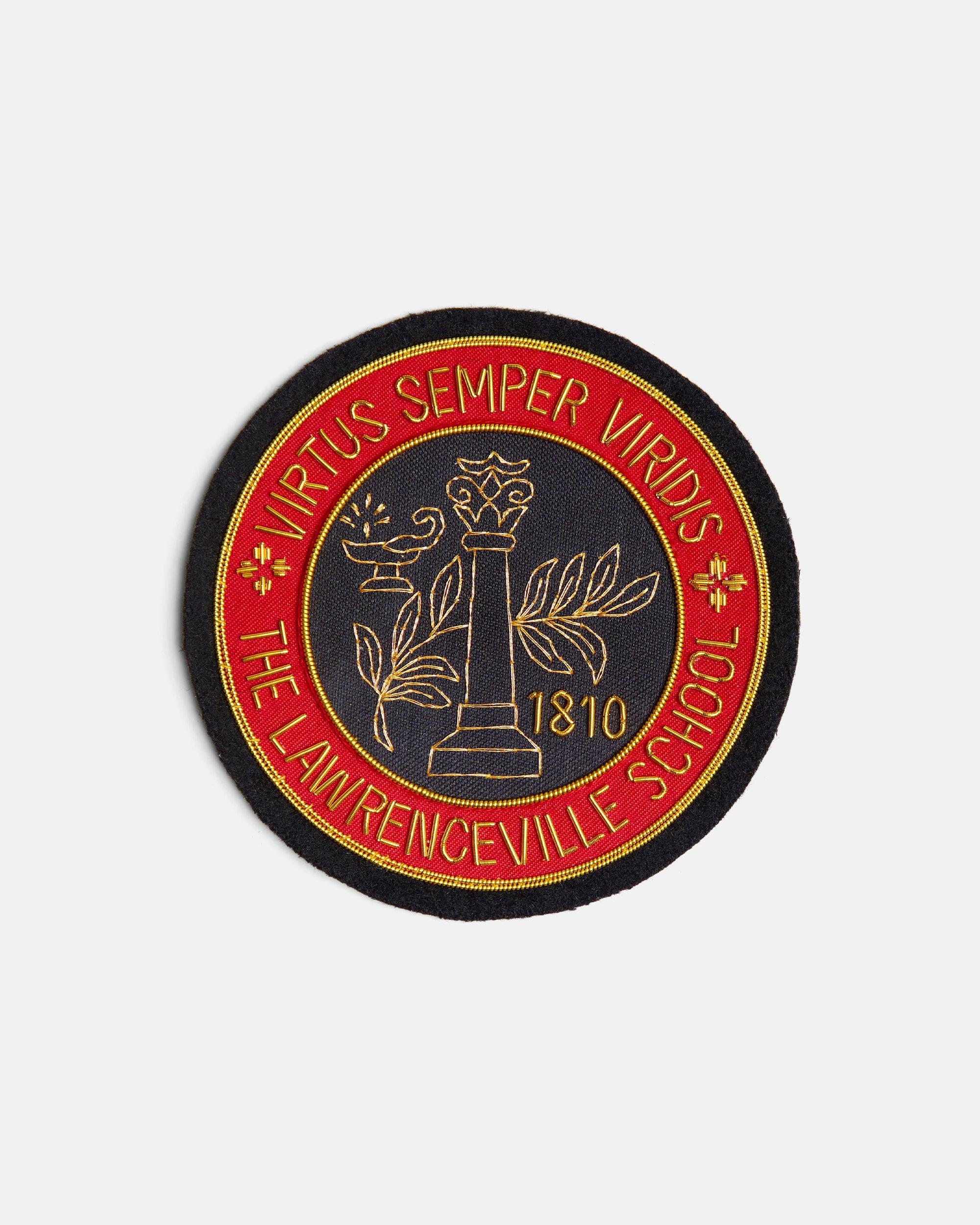 J. PRESS Lawrenceville School Vintage Blazer Badge
