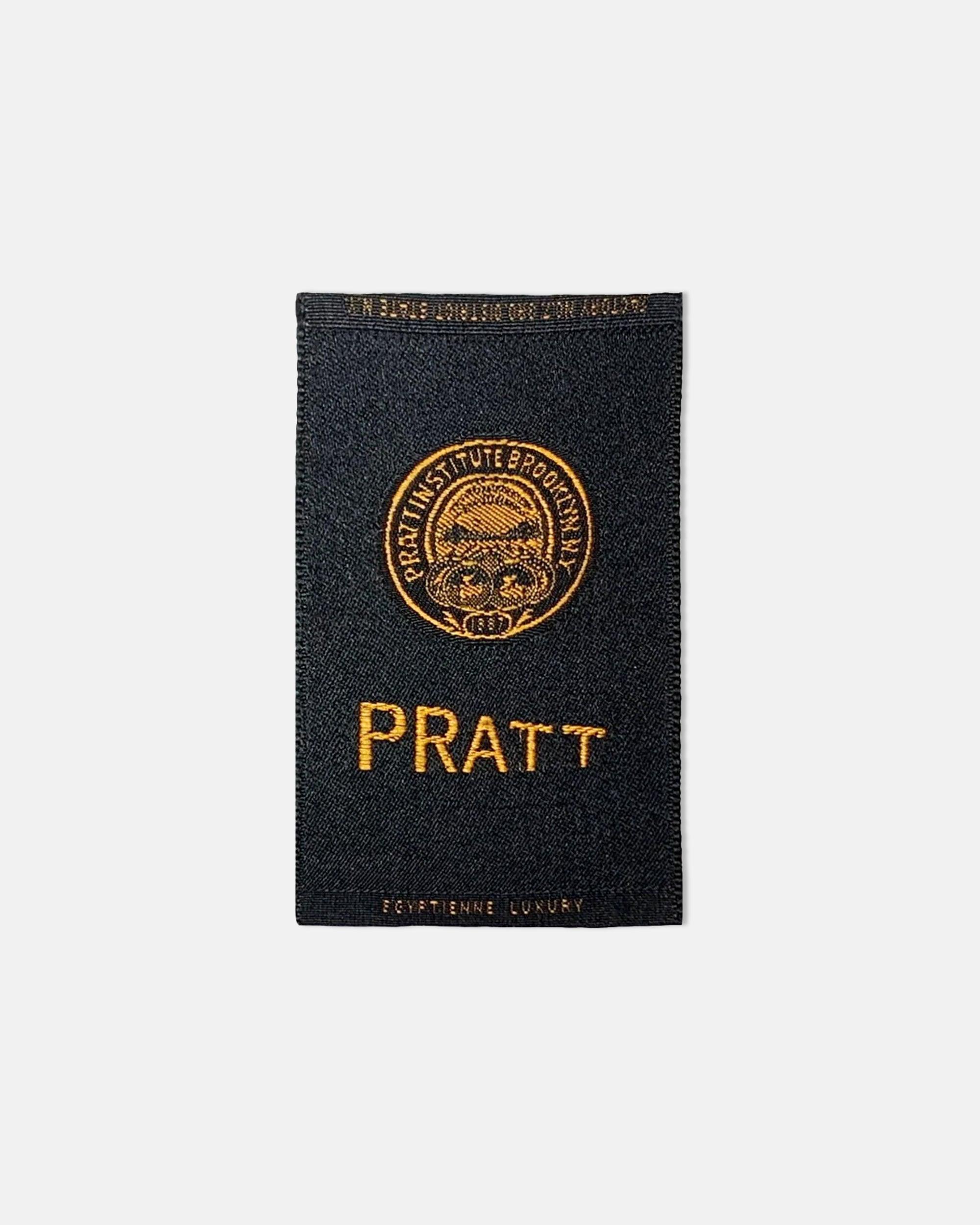 Pratt Institute Silk Paperweight - Black