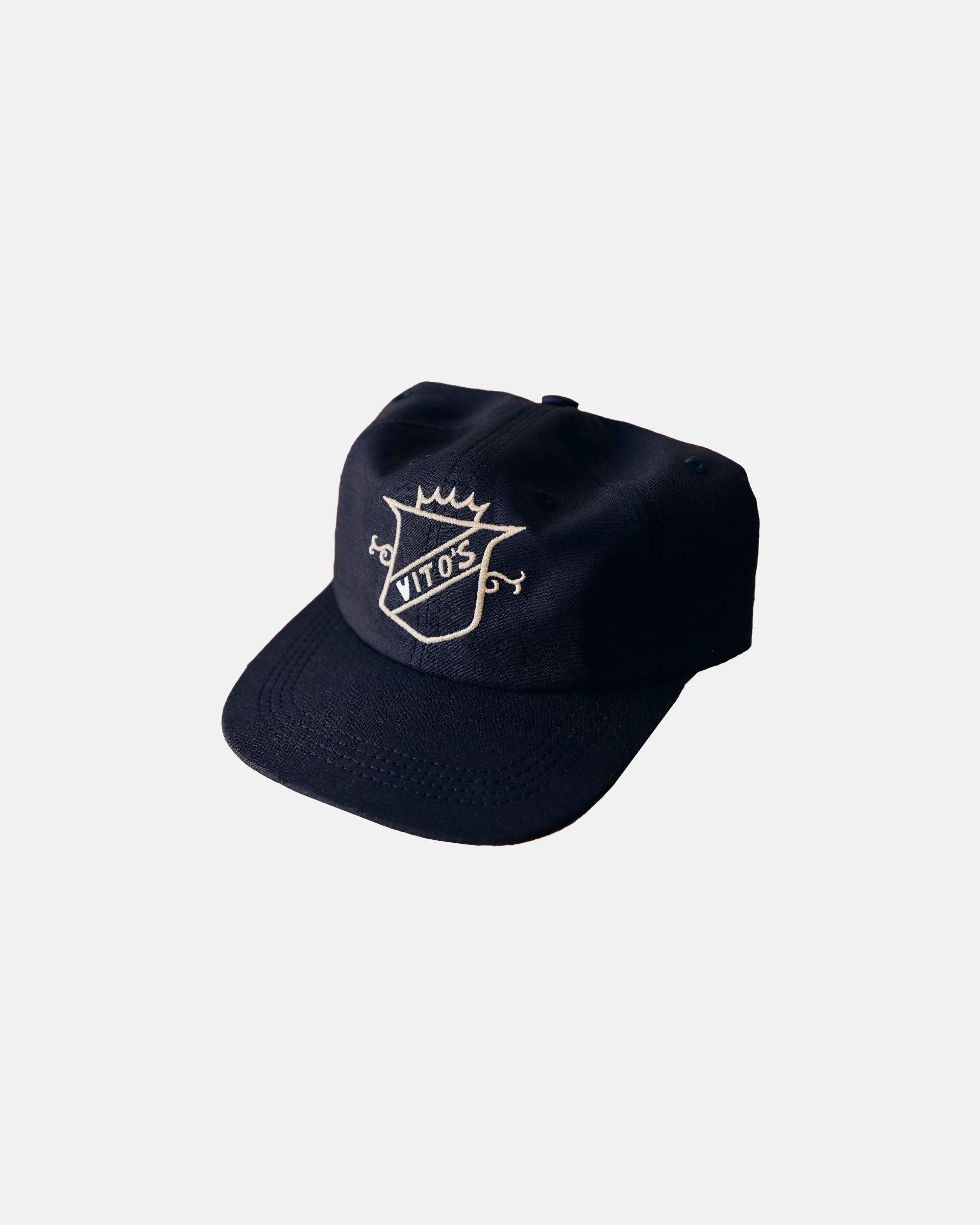 Navy Crest Cap